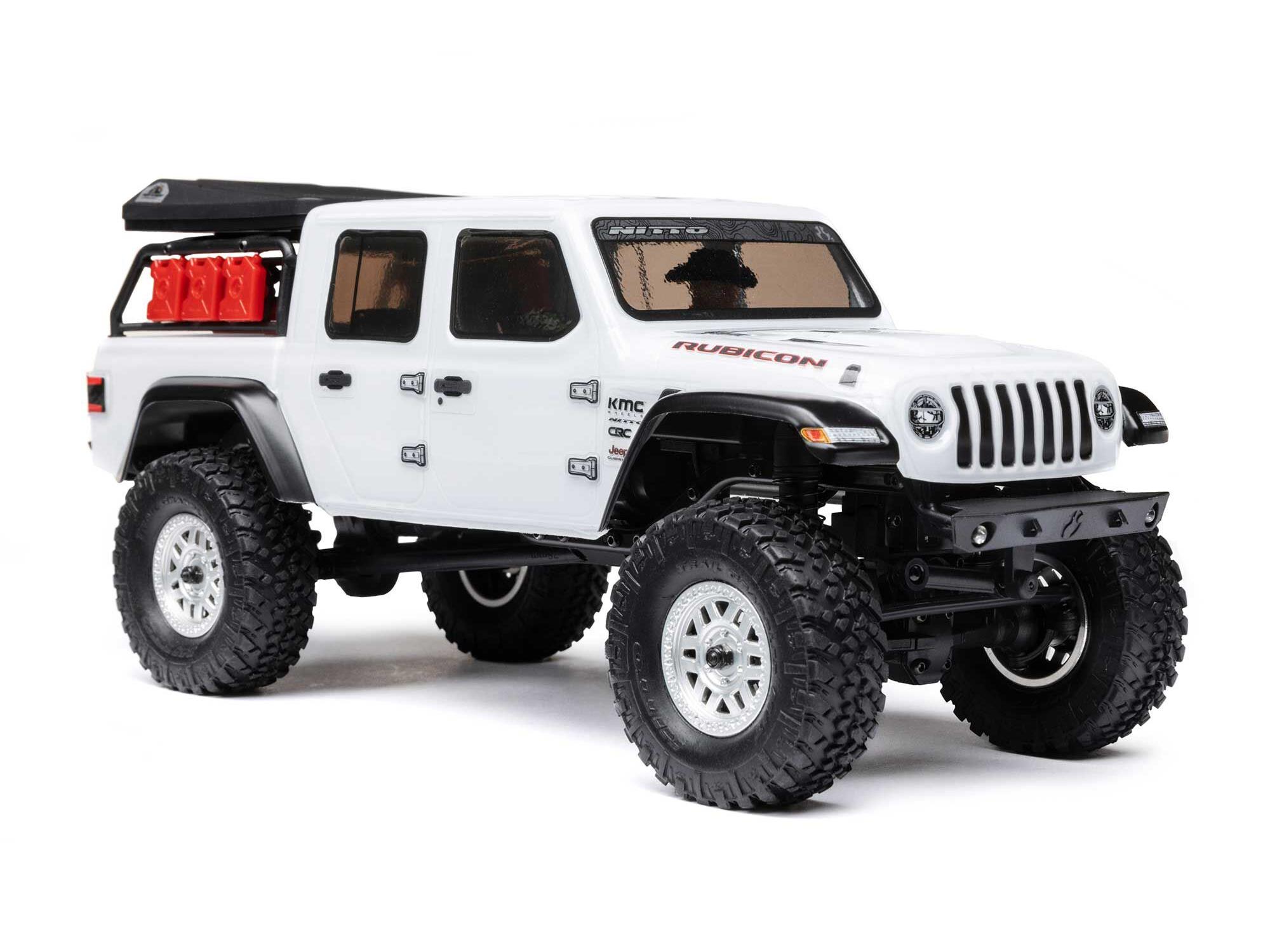 Axial SCX24 Jeep Gladiator 4WD Rock Crawler RTR - White-12