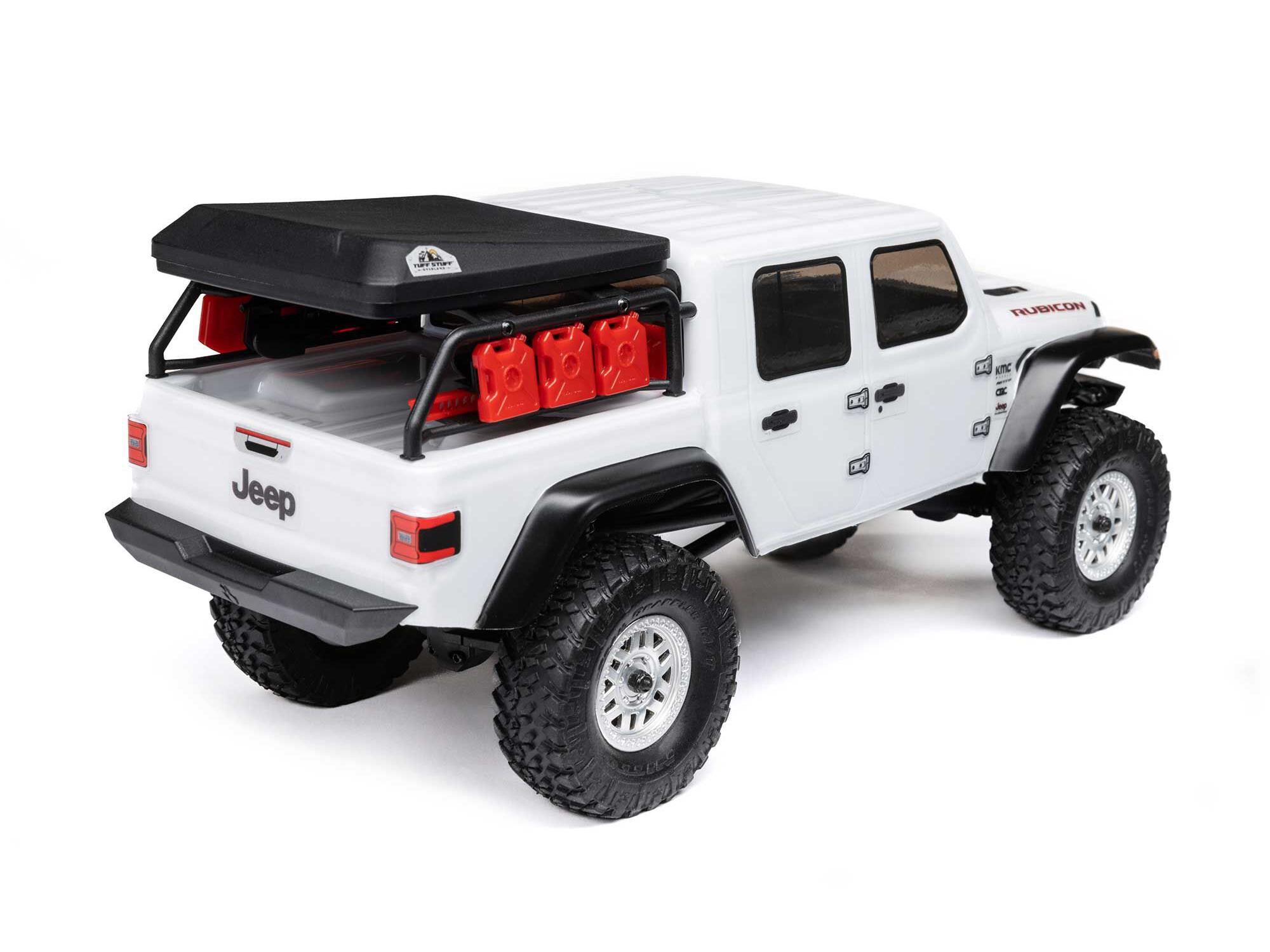 Axial SCX24 Jeep Gladiator 4WD Rock Crawler RTR - White-13