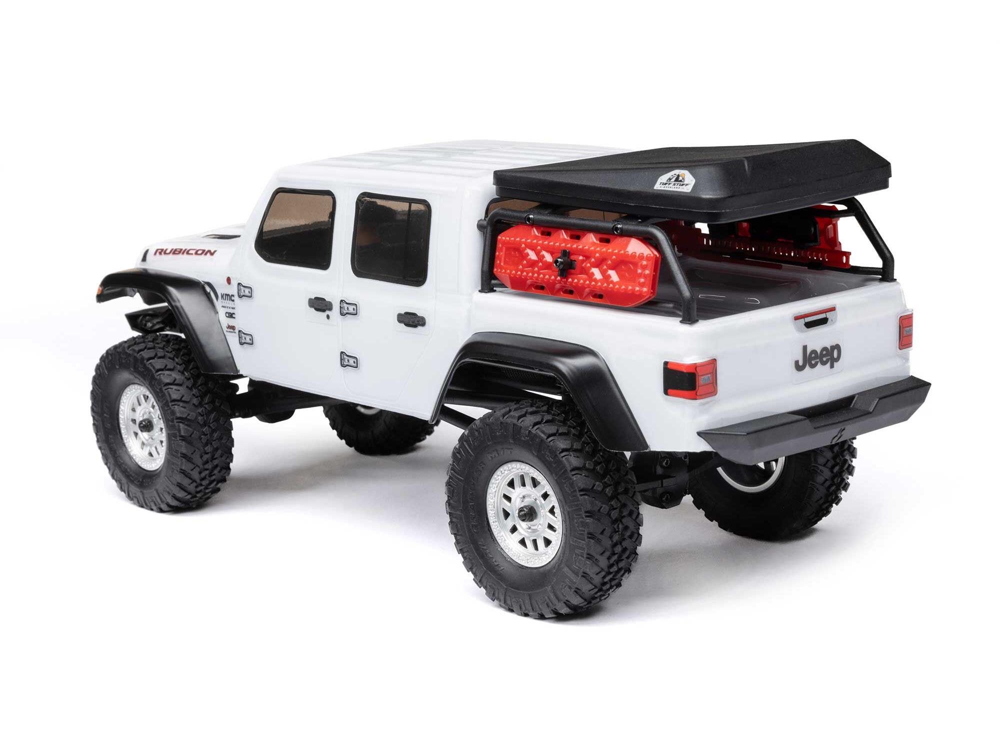 Axial SCX24 Jeep Gladiator 4WD Rock Crawler RTR - White-14