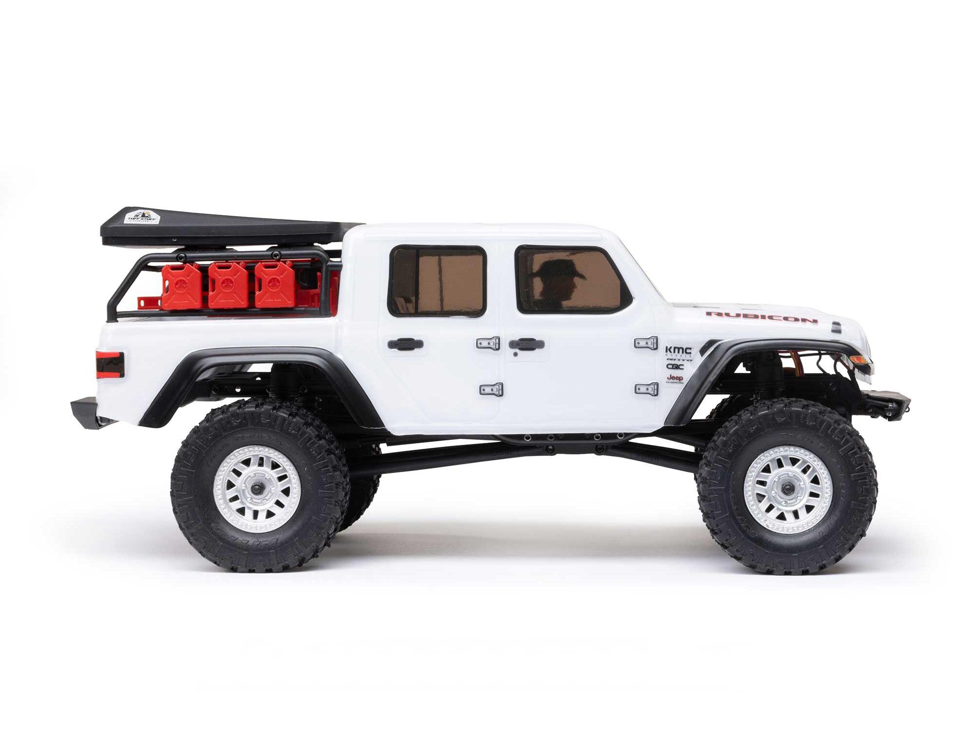Axial SCX24 Jeep Gladiator 4WD Rock Crawler RTR - White-17