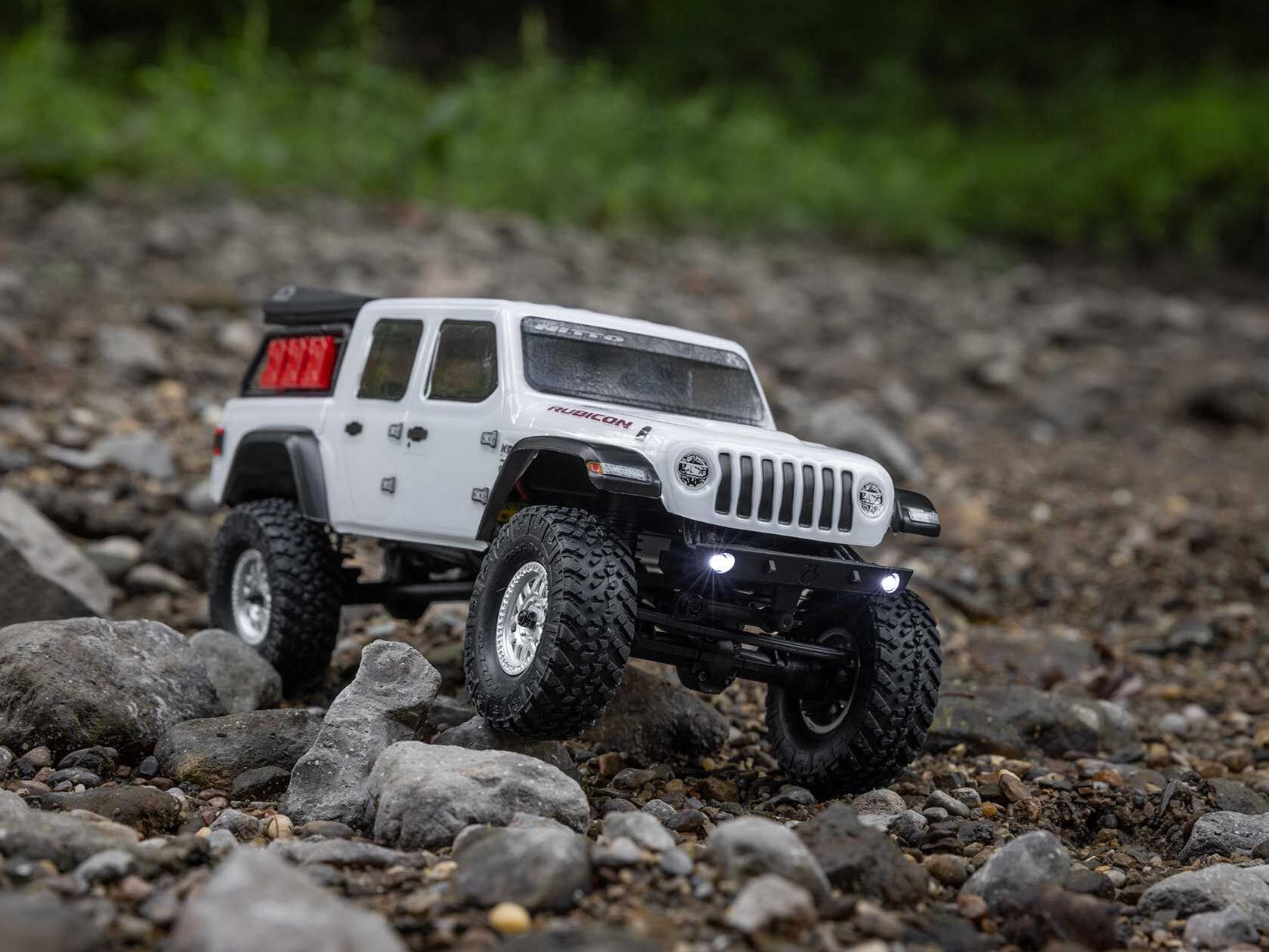 Axial SCX24 Jeep Gladiator 4WD Rock Crawler RTR - White-30