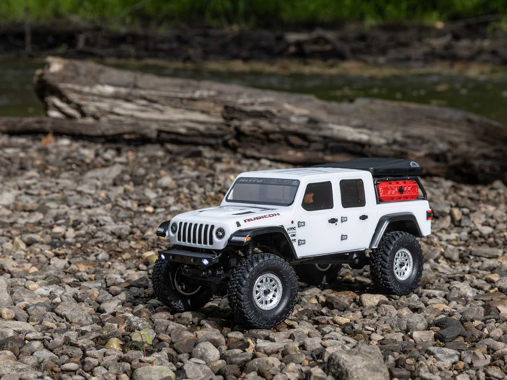 Axial SCX24 Jeep Gladiator 4WD Rock Crawler RTR - White-32