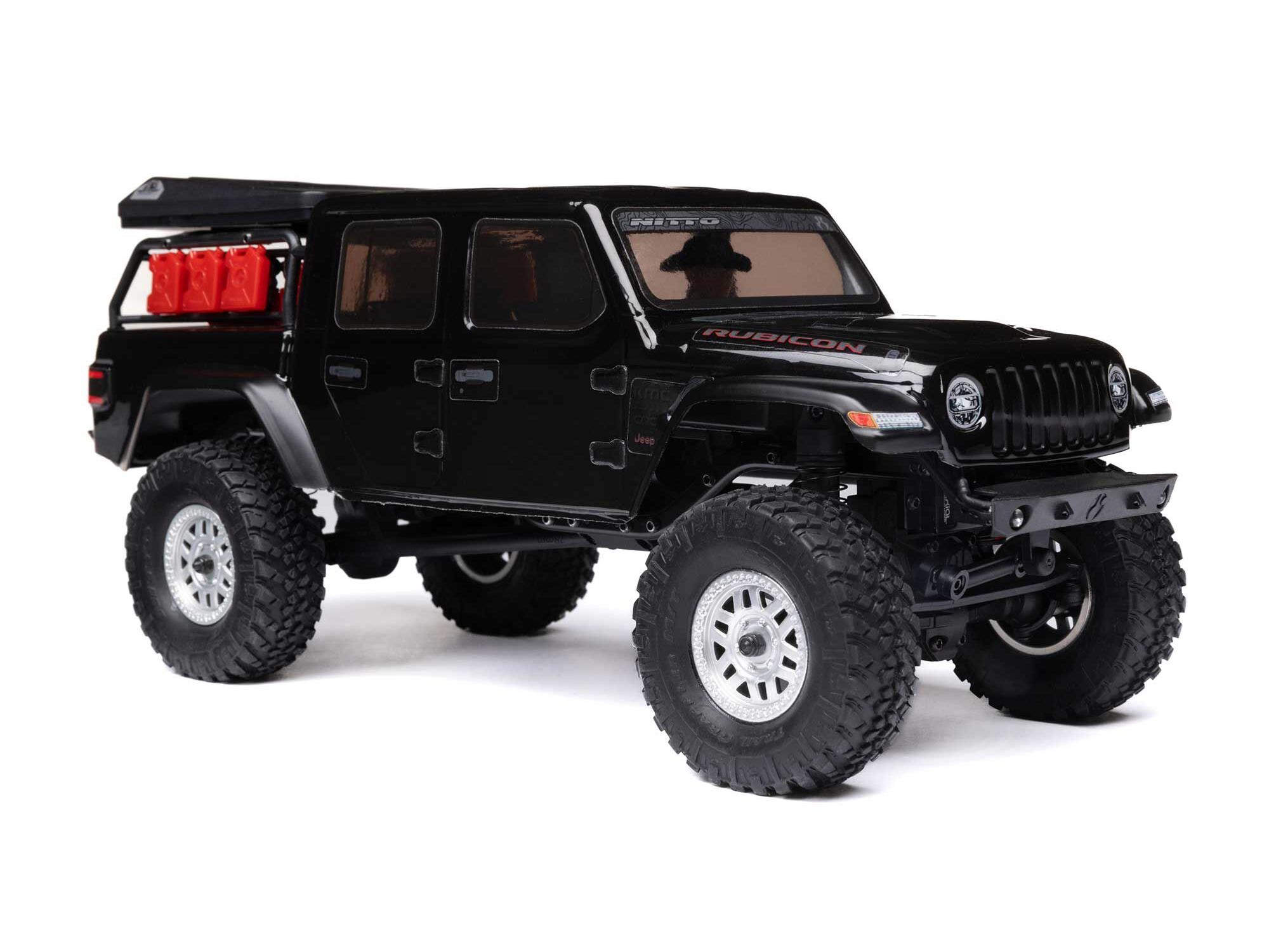 Axial SCX24 Jeep JT Gladiator 4WD Rock Crawler RTR Black-15