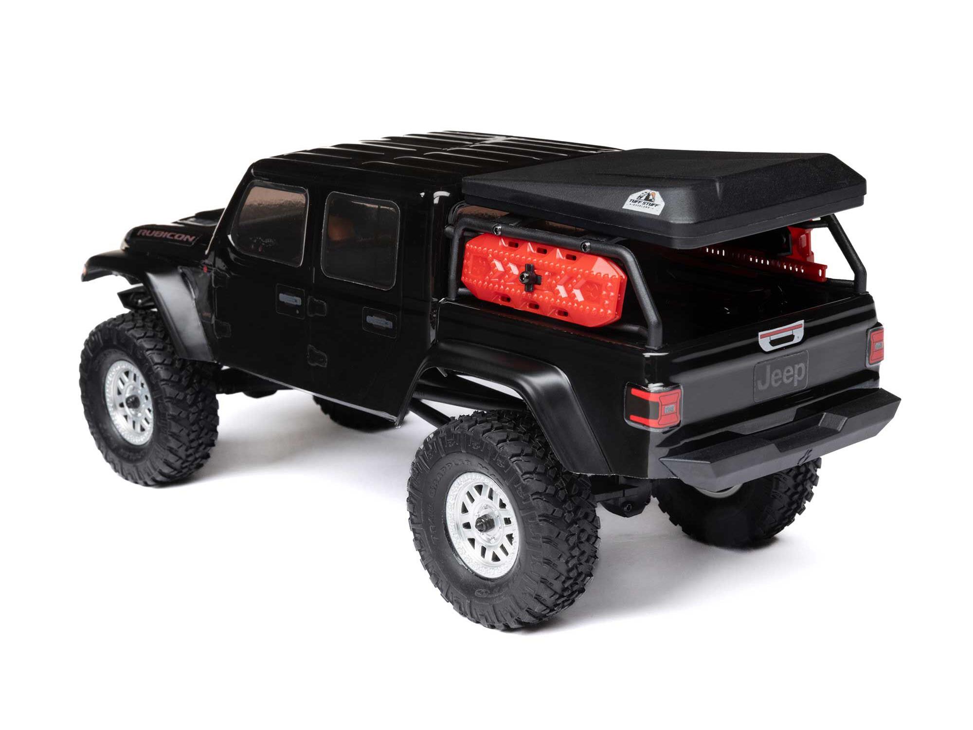 Axial SCX24 Jeep JT Gladiator 4WD Rock Crawler RTR Black-16