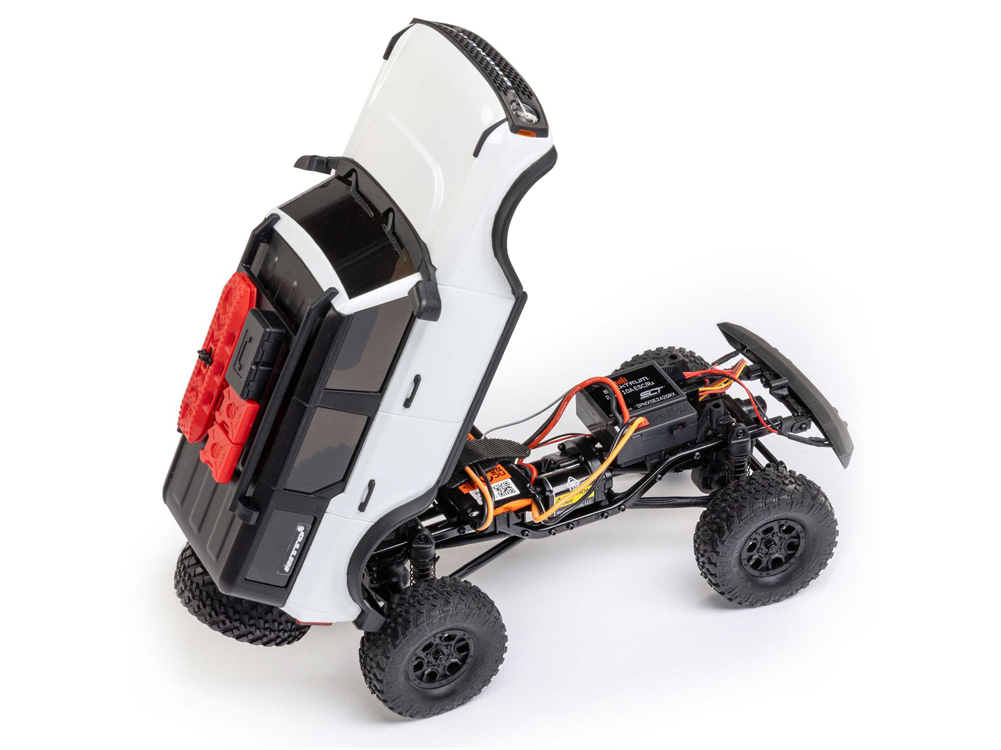 Axial 1/24 SCX24 Ford Bronco 4X4 RTR (inc Battery & Charger) White-18