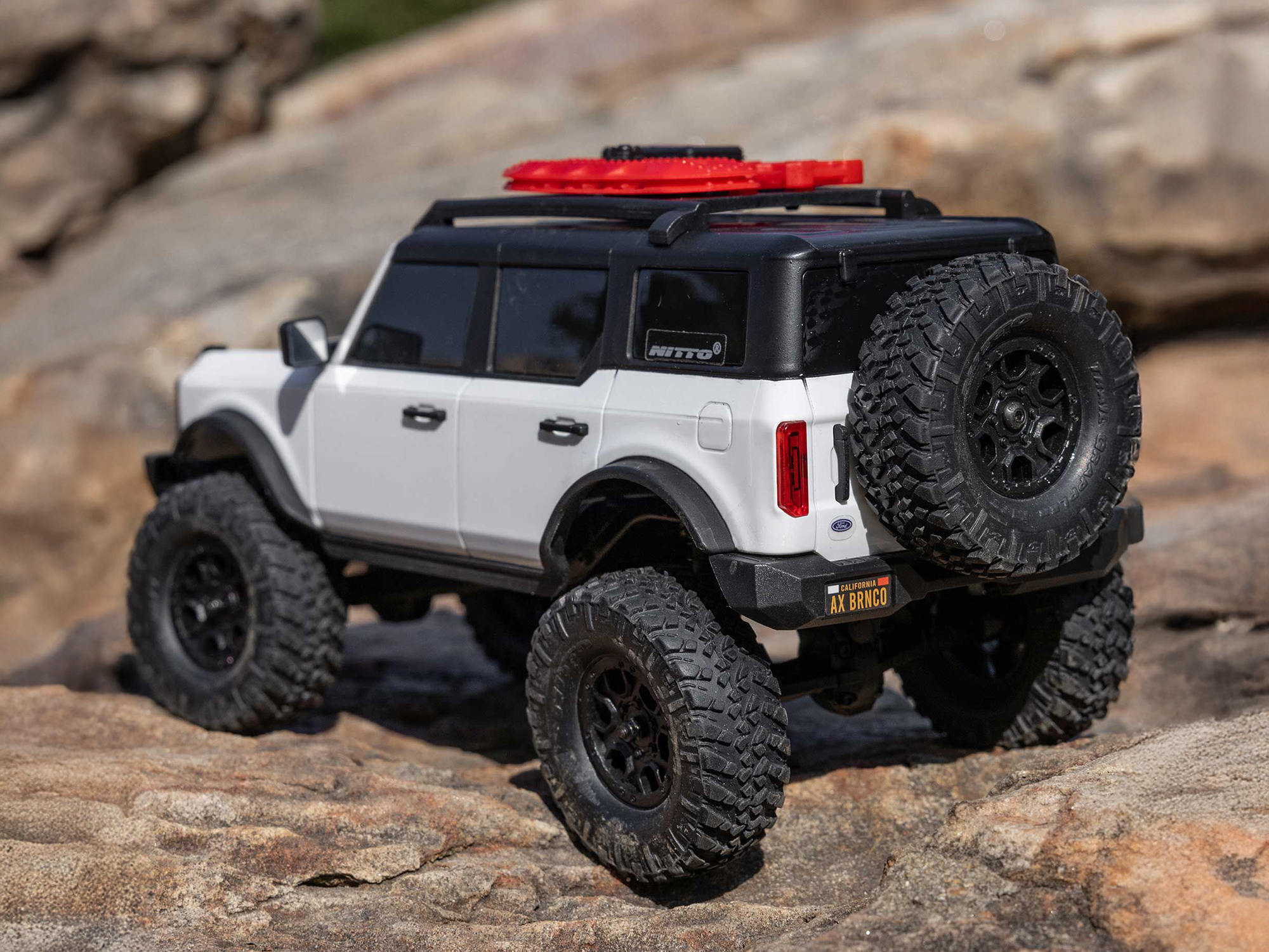 Axial 1/24 SCX24 Ford Bronco 4X4 RTR (inc Battery & Charger) White-22