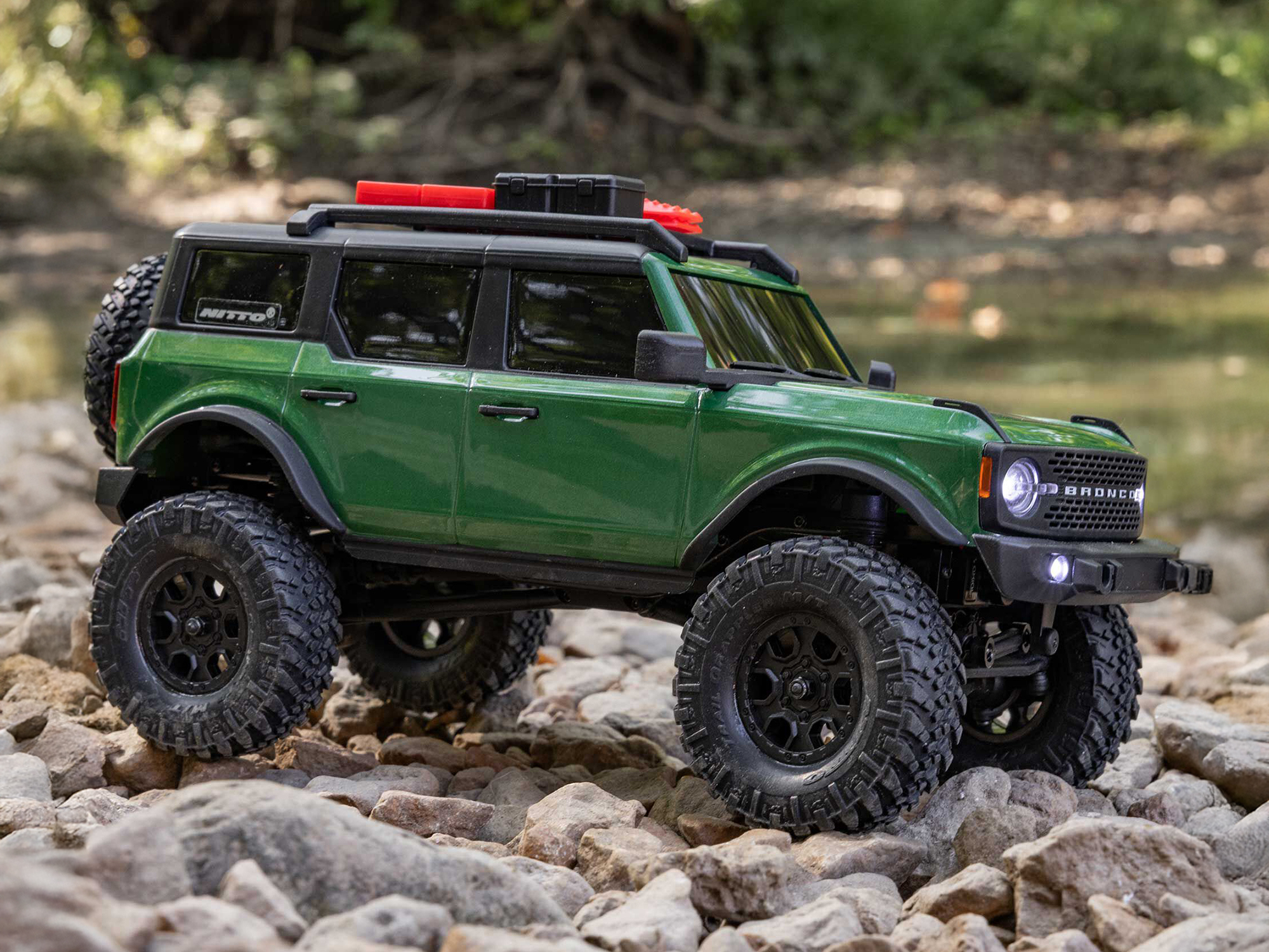 Axial 1/24 SCX24 Ford Bronco 4X4 RTR (inc Battery & Charger) Green-24