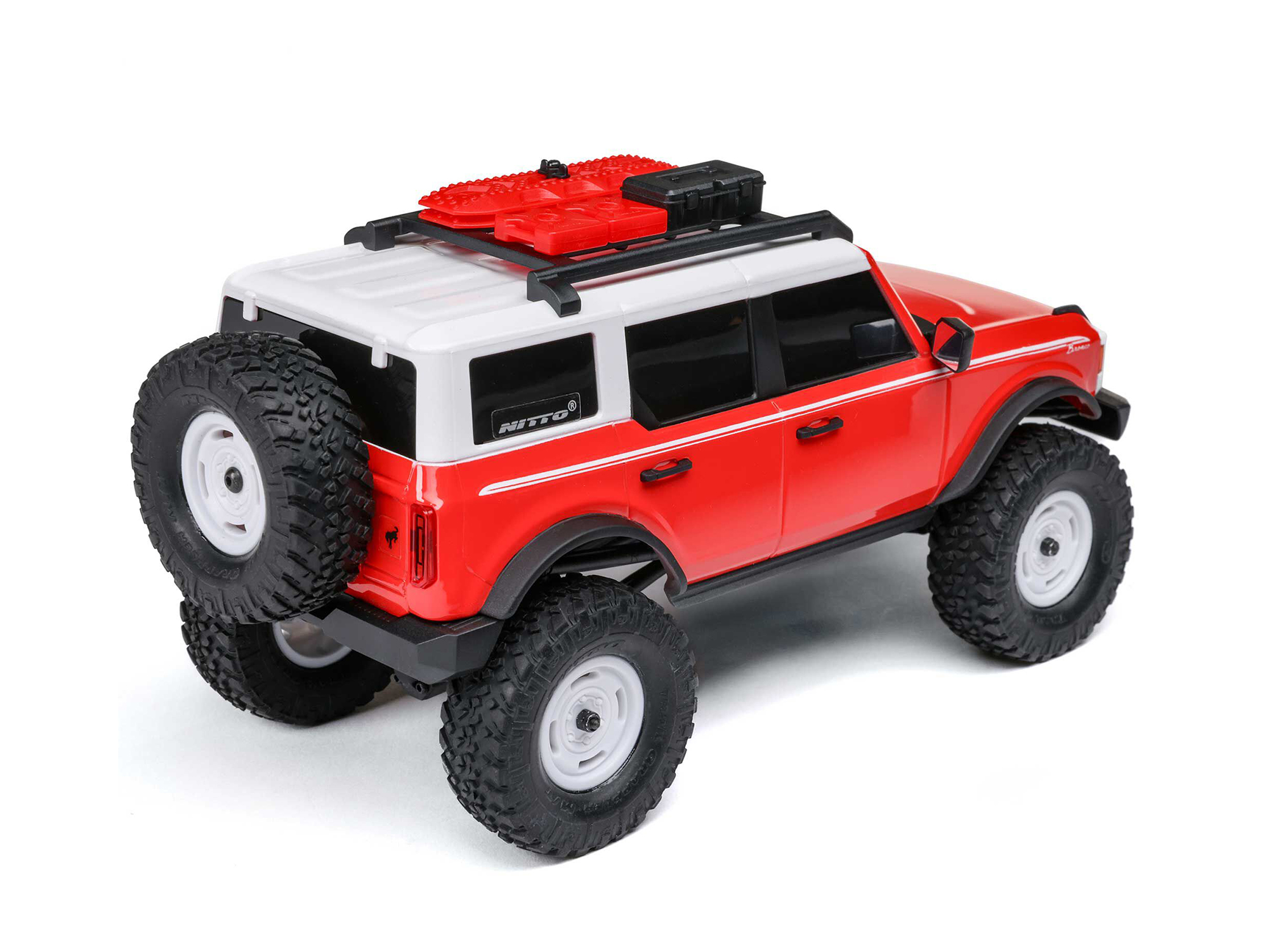 Axial 1/24 SCX24 Ford Bronco 4X4 RTR (inc Battery & Charger) Heritage Edition Red-9