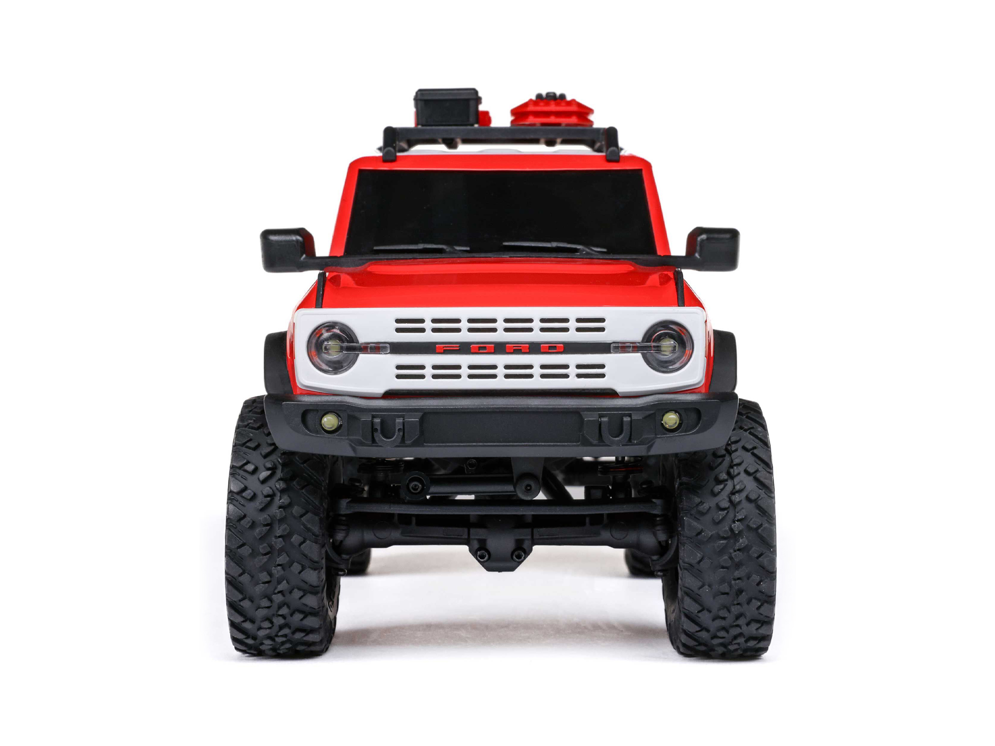 Axial 1/24 SCX24 Ford Bronco 4X4 RTR (inc Battery & Charger) Heritage Edition Red-11
