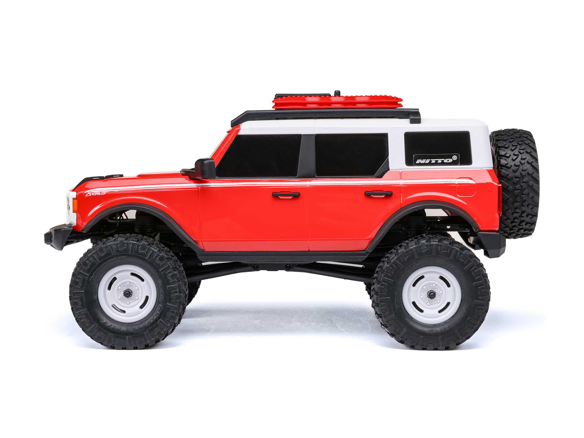 Axial 1/24 SCX24 Ford Bronco 4X4 RTR (inc Battery & Charger) Heritage Edition Red-12