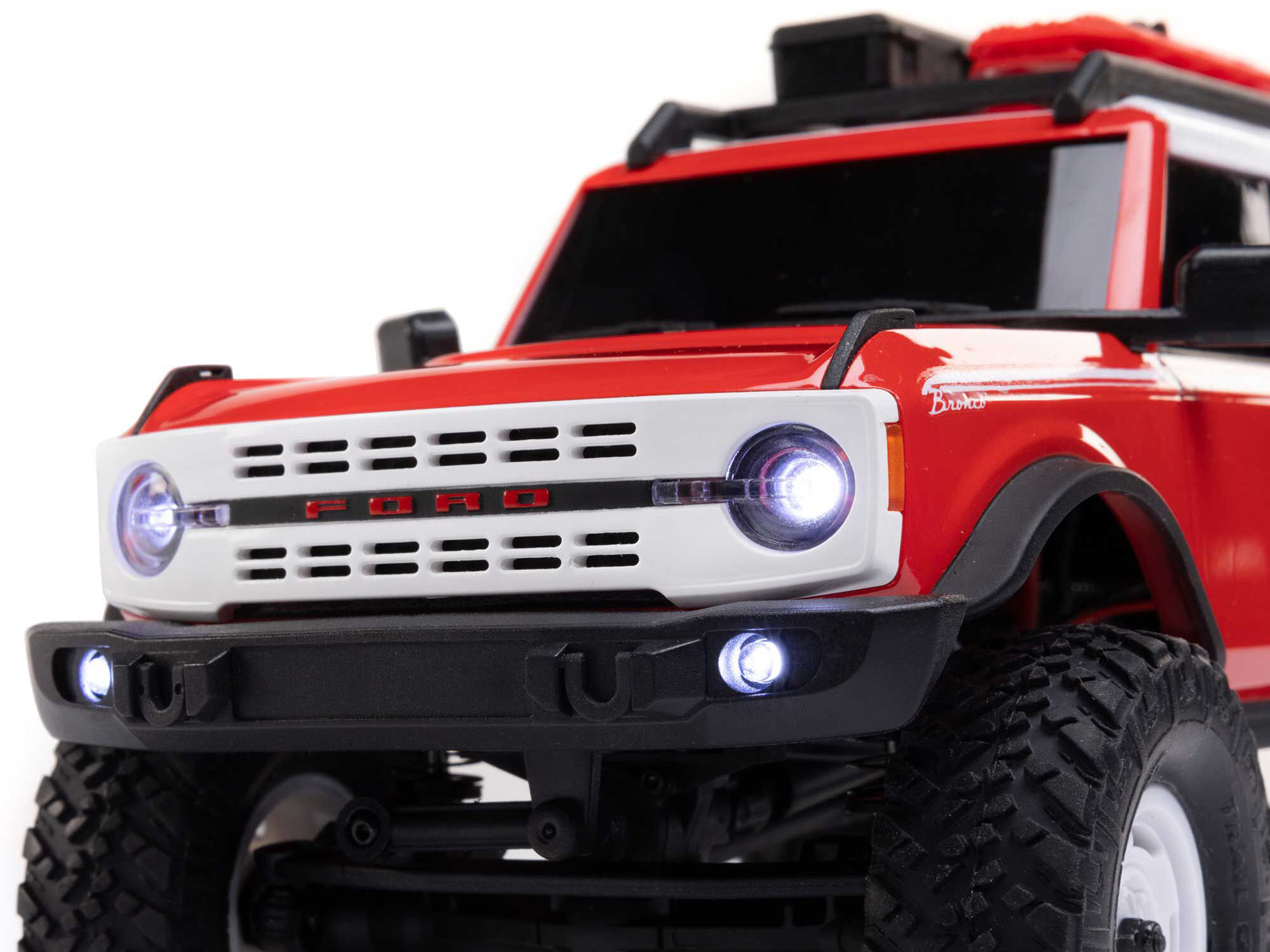 Axial 1/24 SCX24 Ford Bronco 4X4 RTR (inc Battery & Charger) Heritage Edition Red-18