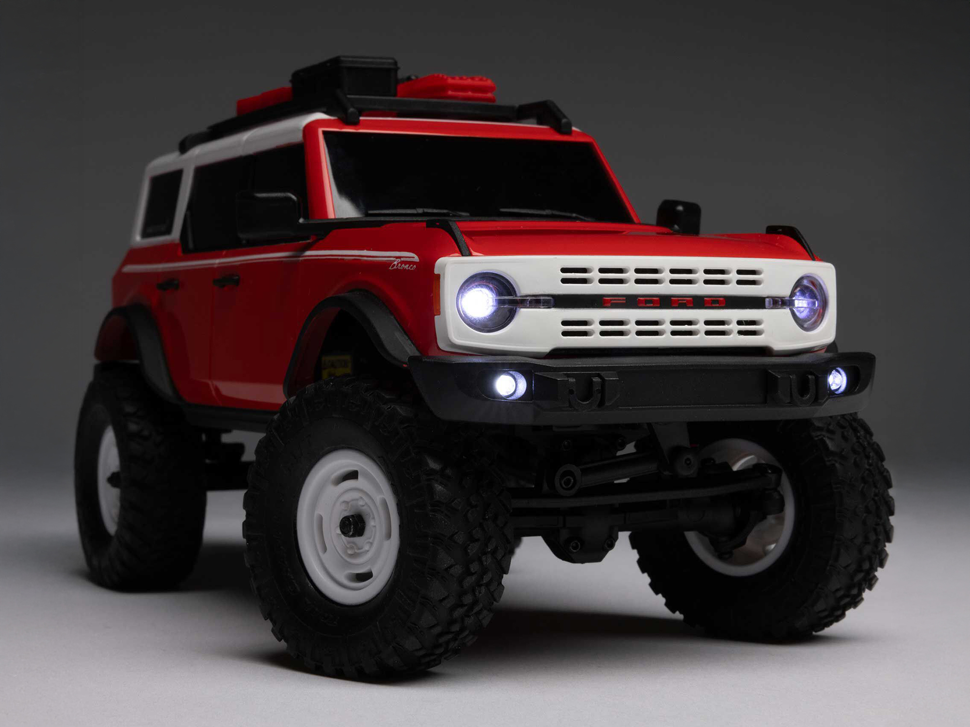 Axial 1/24 SCX24 Ford Bronco 4X4 RTR (inc Battery & Charger) Heritage Edition Red-19