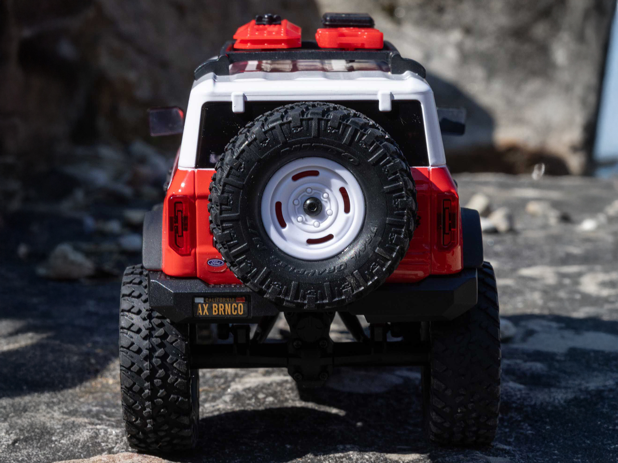 Axial 1/24 SCX24 Ford Bronco 4X4 RTR (inc Battery & Charger) Heritage Edition Red-22