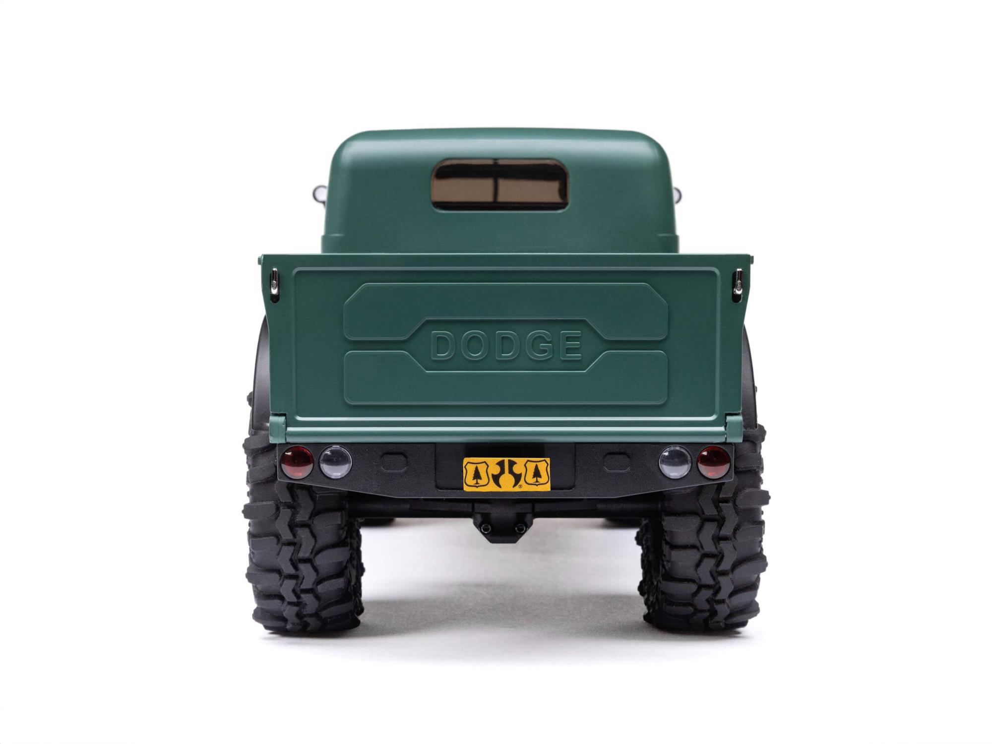 Axial 1/24 SCX24 Dodge Power Wagon 4WD Rock Crawler Brushed RTR - Green-21