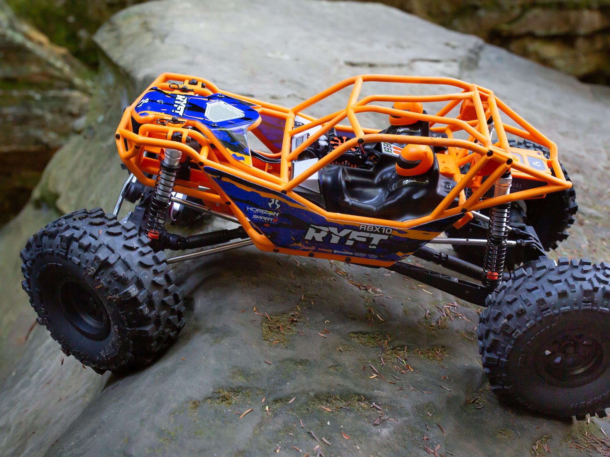 1/10 RBX10 Ryft 4WD Rock Racer RTR Orange-13