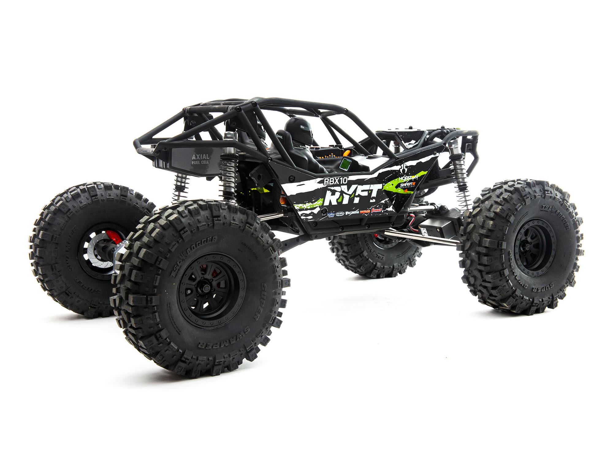 1/10 RBX10 Ryft 4WD Rock Racer RTR Black-3