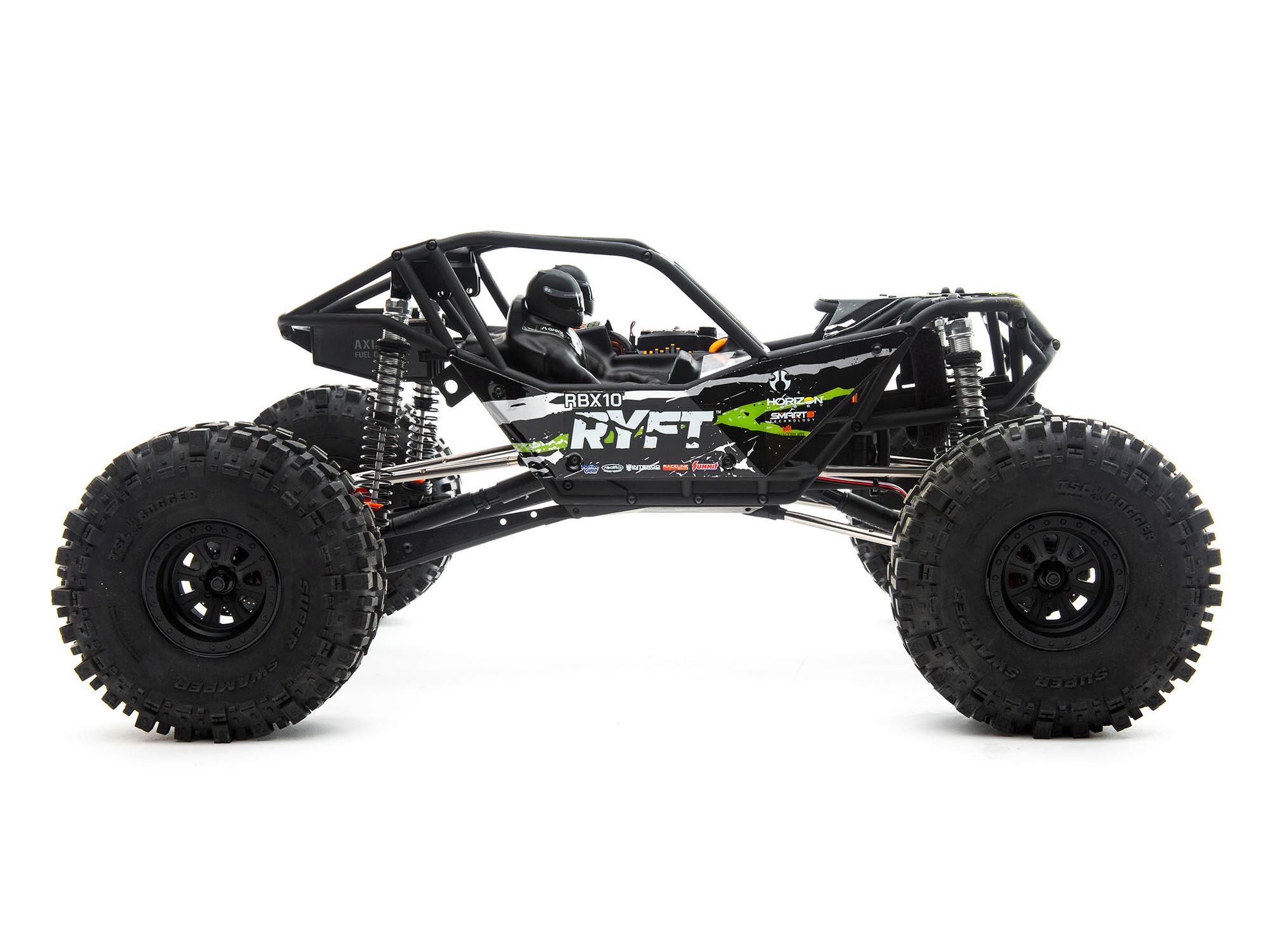 1/10 RBX10 Ryft 4WD Rock Racer RTR Black-4