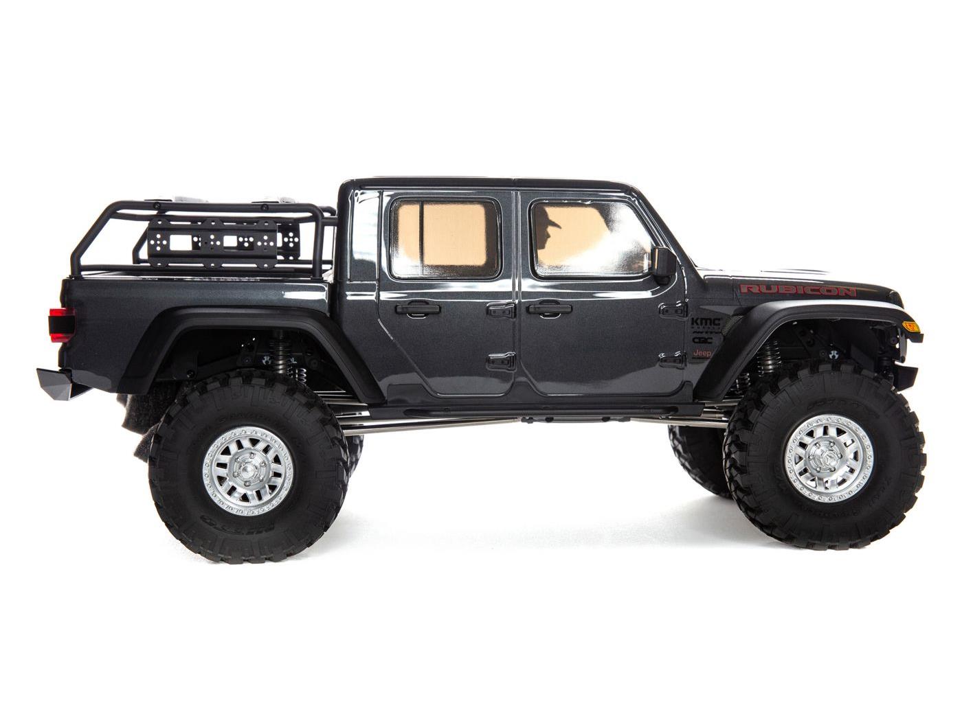 Axial 1/10 SCX10III Jeep JT Gladiator 4WD Rock Crawler RTR Grey-8