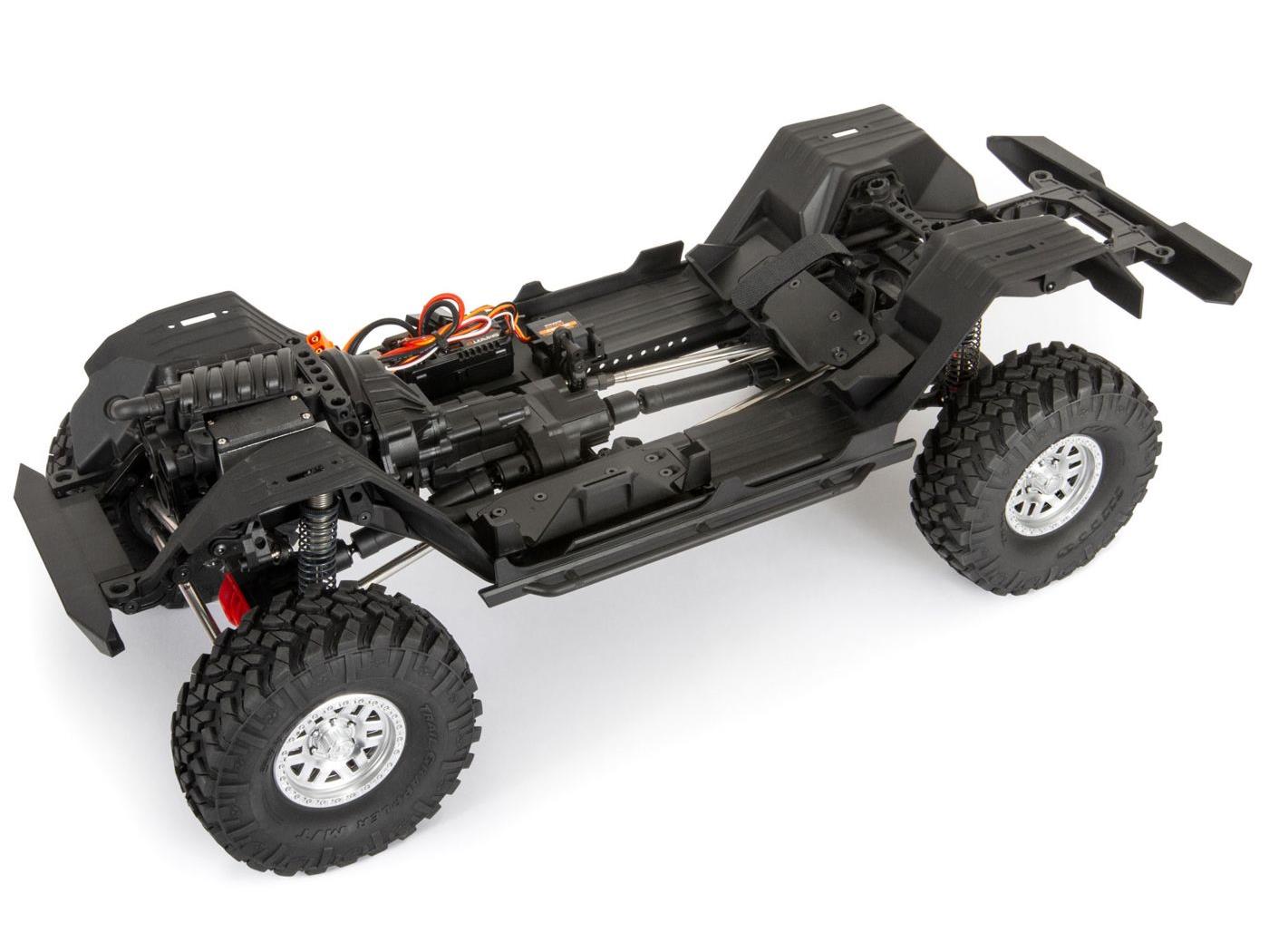 Axial 1/10 SCX10III Jeep JT Gladiator 4WD Rock Crawler RTR Grey-11