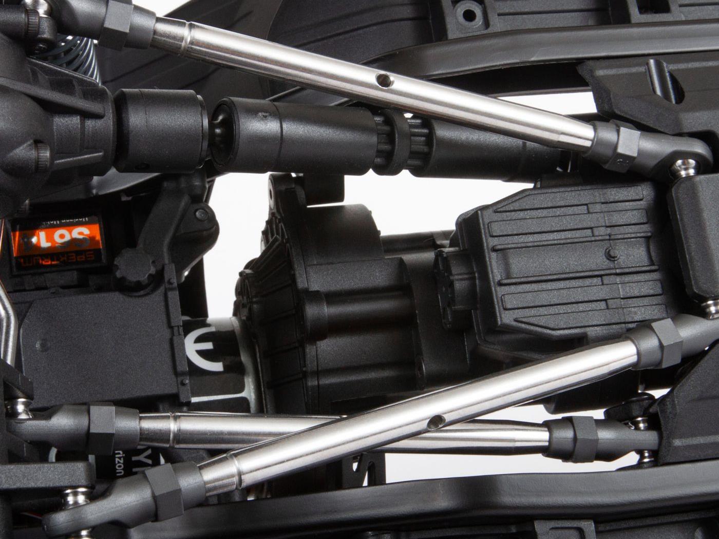 Axial 1/10 SCX10III Jeep JT Gladiator 4WD Rock Crawler RTR Grey-17