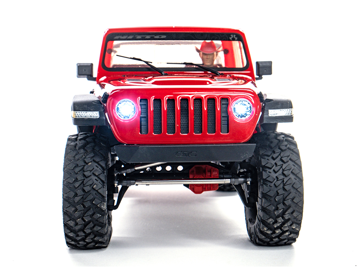 1/10 SCX10III Jeep JT Gladiator 4WD Rock Crawler RTR Red-3