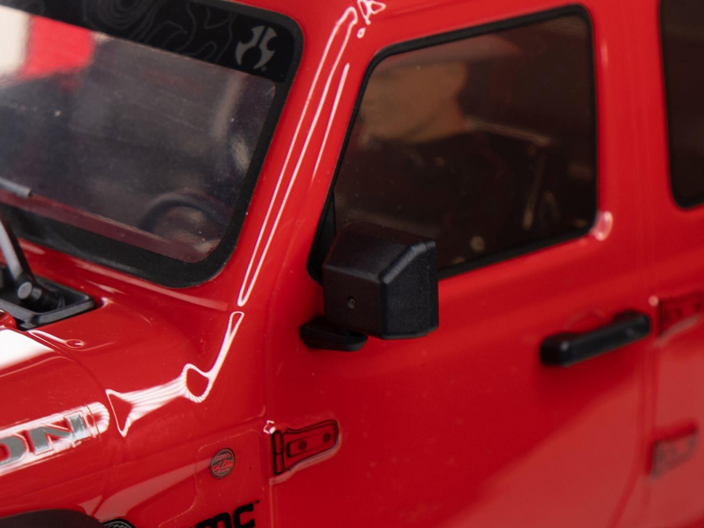 1/10 SCX10III Jeep JT Gladiator 4WD Rock Crawler RTR Red-12