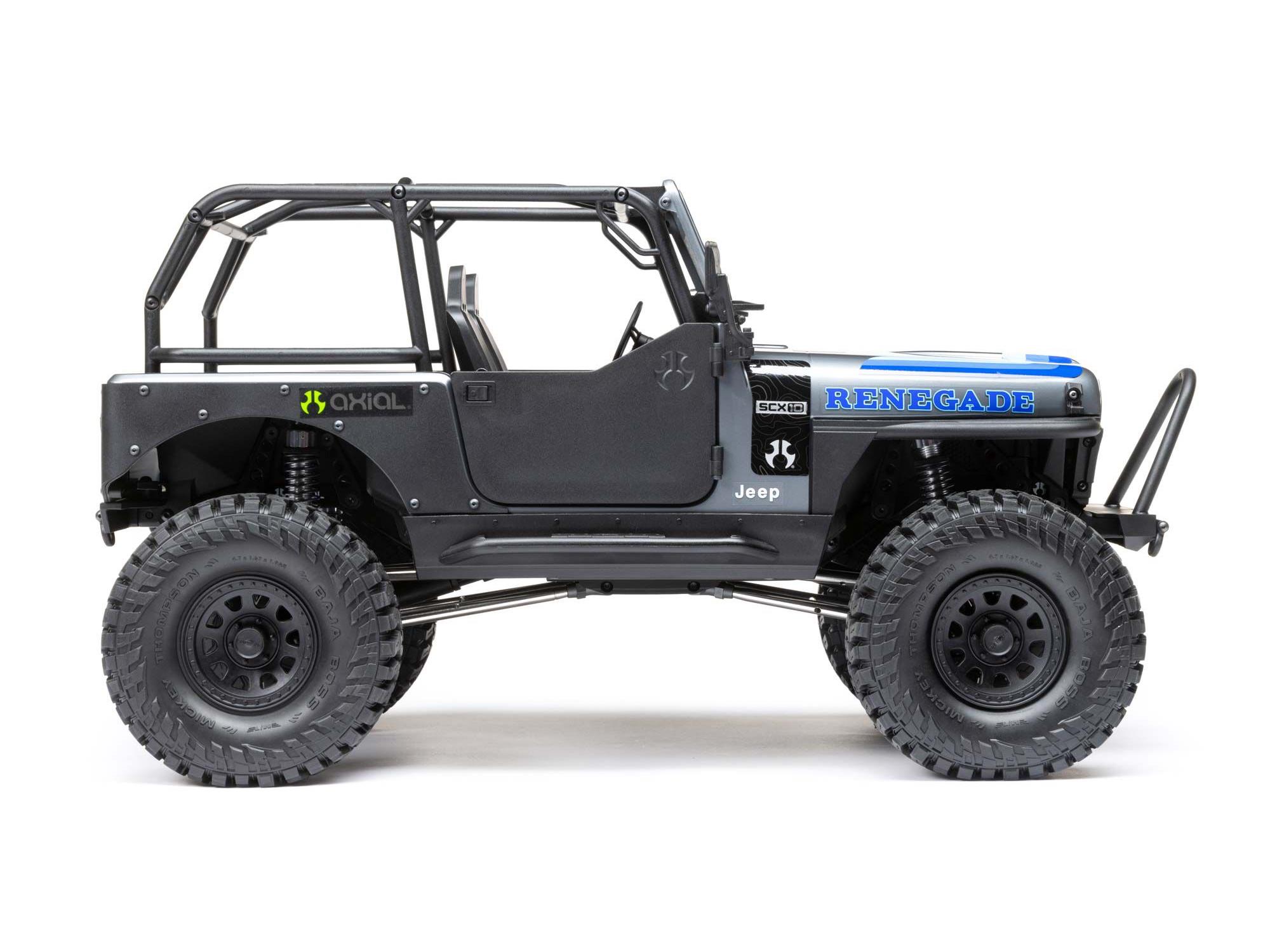 1/10 SCX10 III Jeep CJ-7 4WD RTR Grey-6
