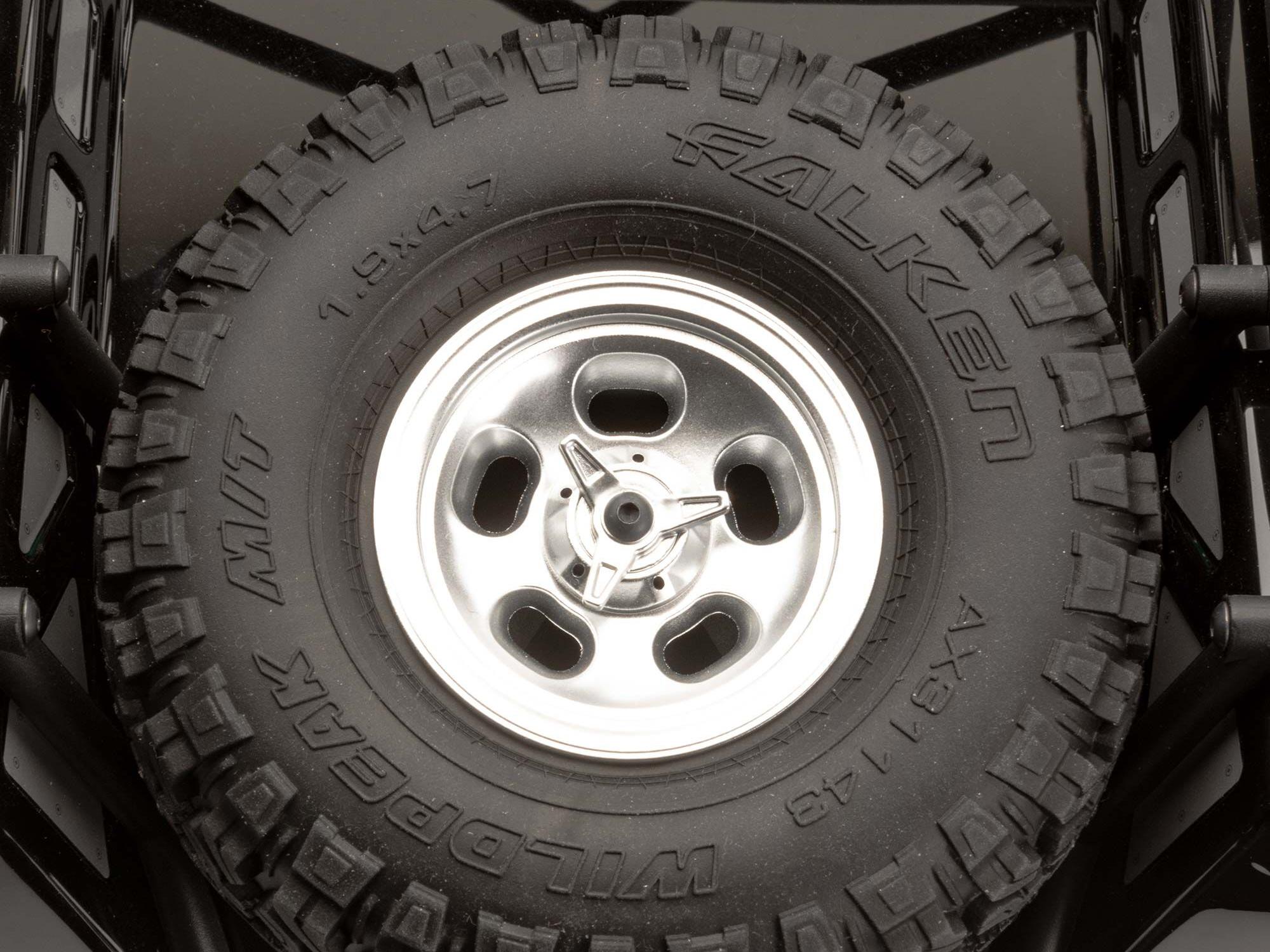 1/10 SCX10 III Early Ford Bronco 4WD Rock Crawler RTR Teal-4