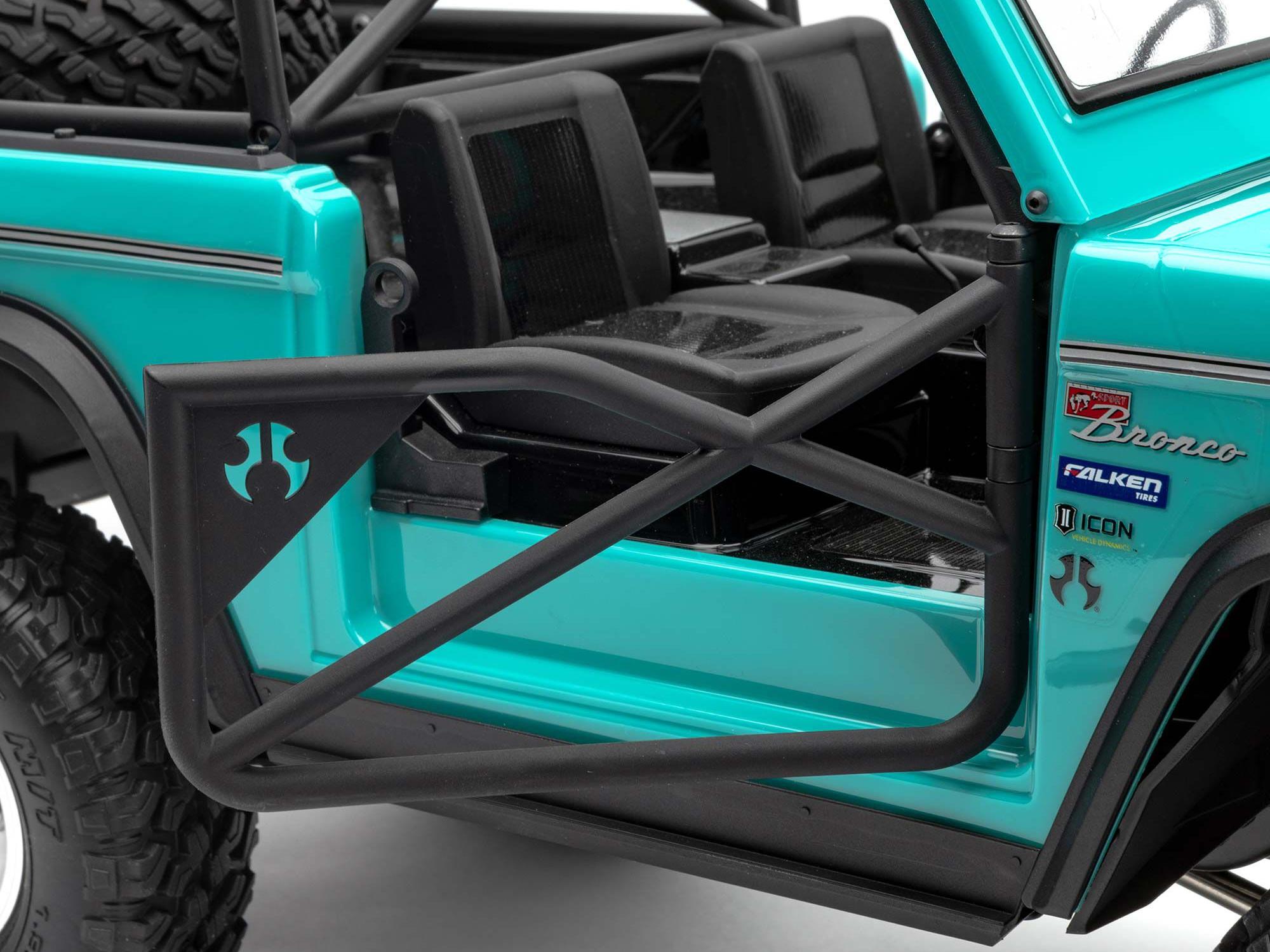 1/10 SCX10 III Early Ford Bronco 4WD Rock Crawler RTR Teal-7