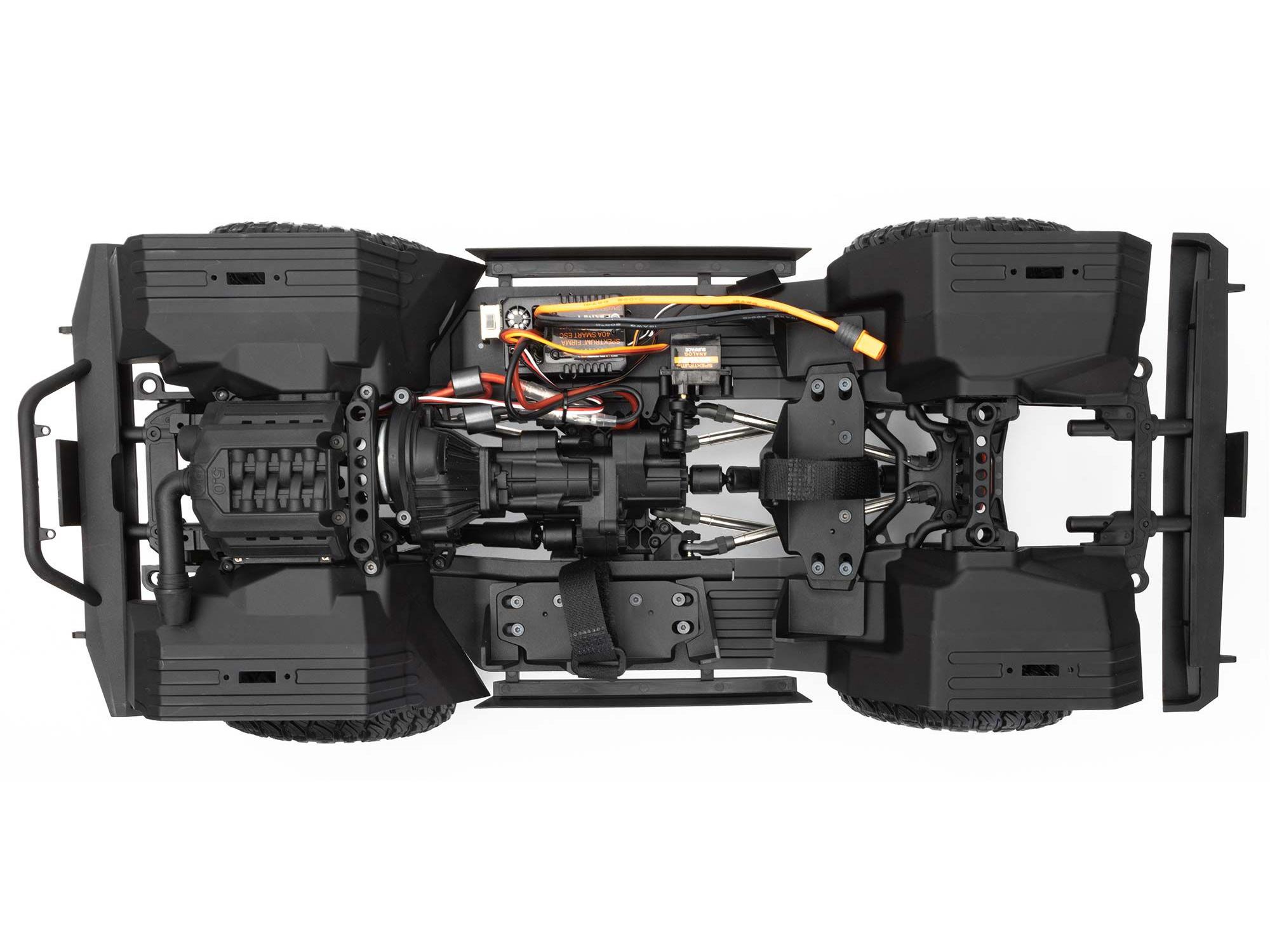 1/10 SCX10 III Early Ford Bronco 4WD RTR Rock Crawler White-19