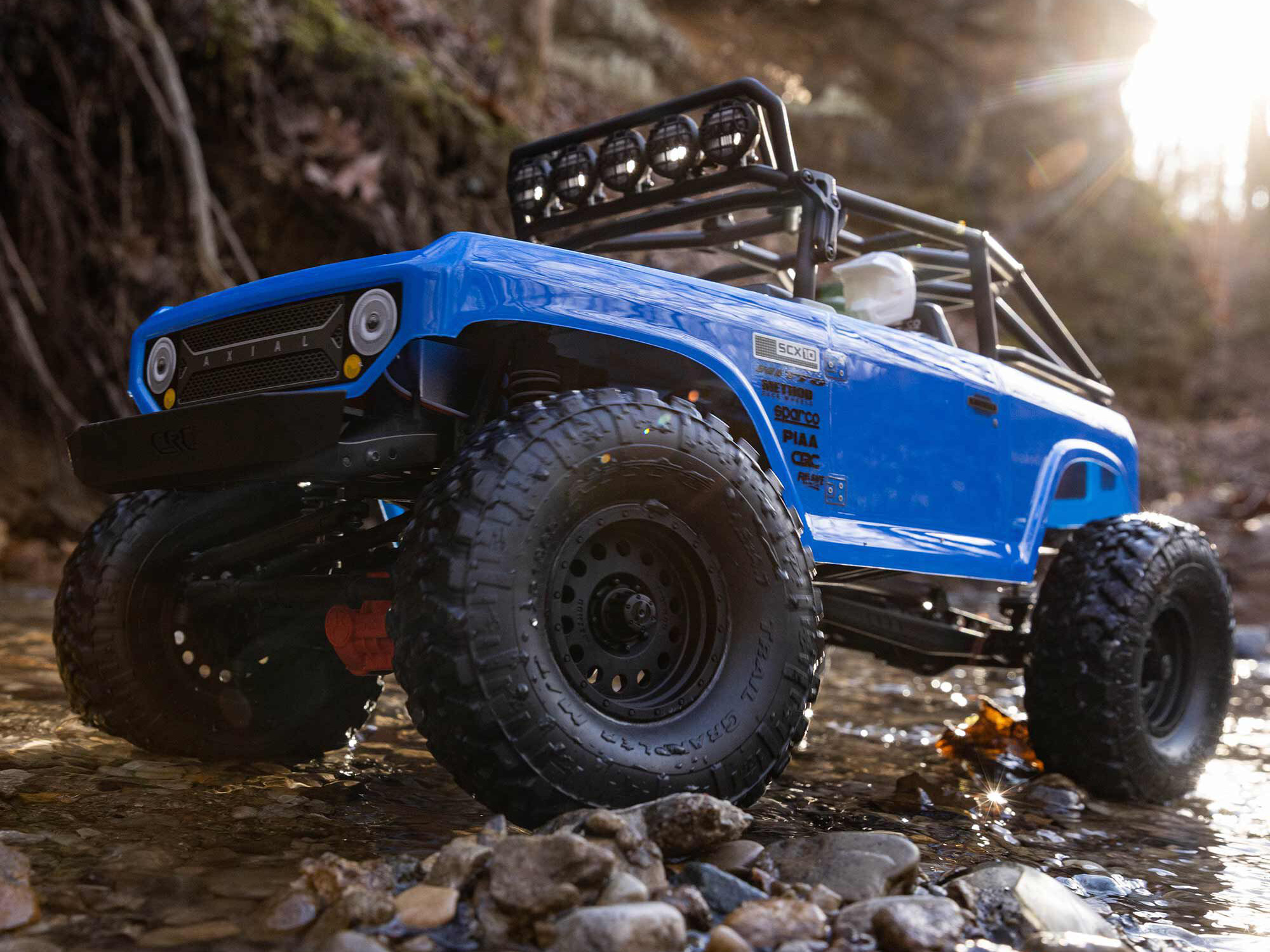 1/10 SCX10 II Deadbolt 4WD RTR Blue-15