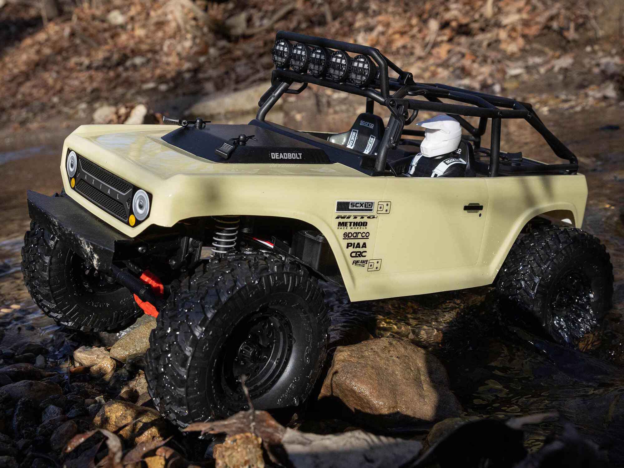 1/10 SCX10 II Deadbolt 4WD RTR Tan-6