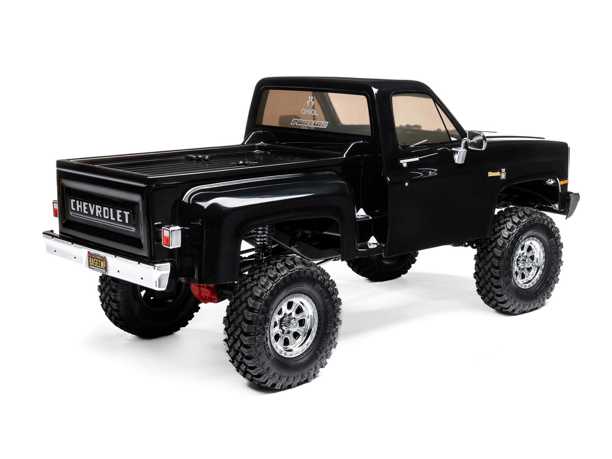 Axial 1/10 SCX10 III Base Camp 1982 Chevy K10 4X4 RTR - Black-10