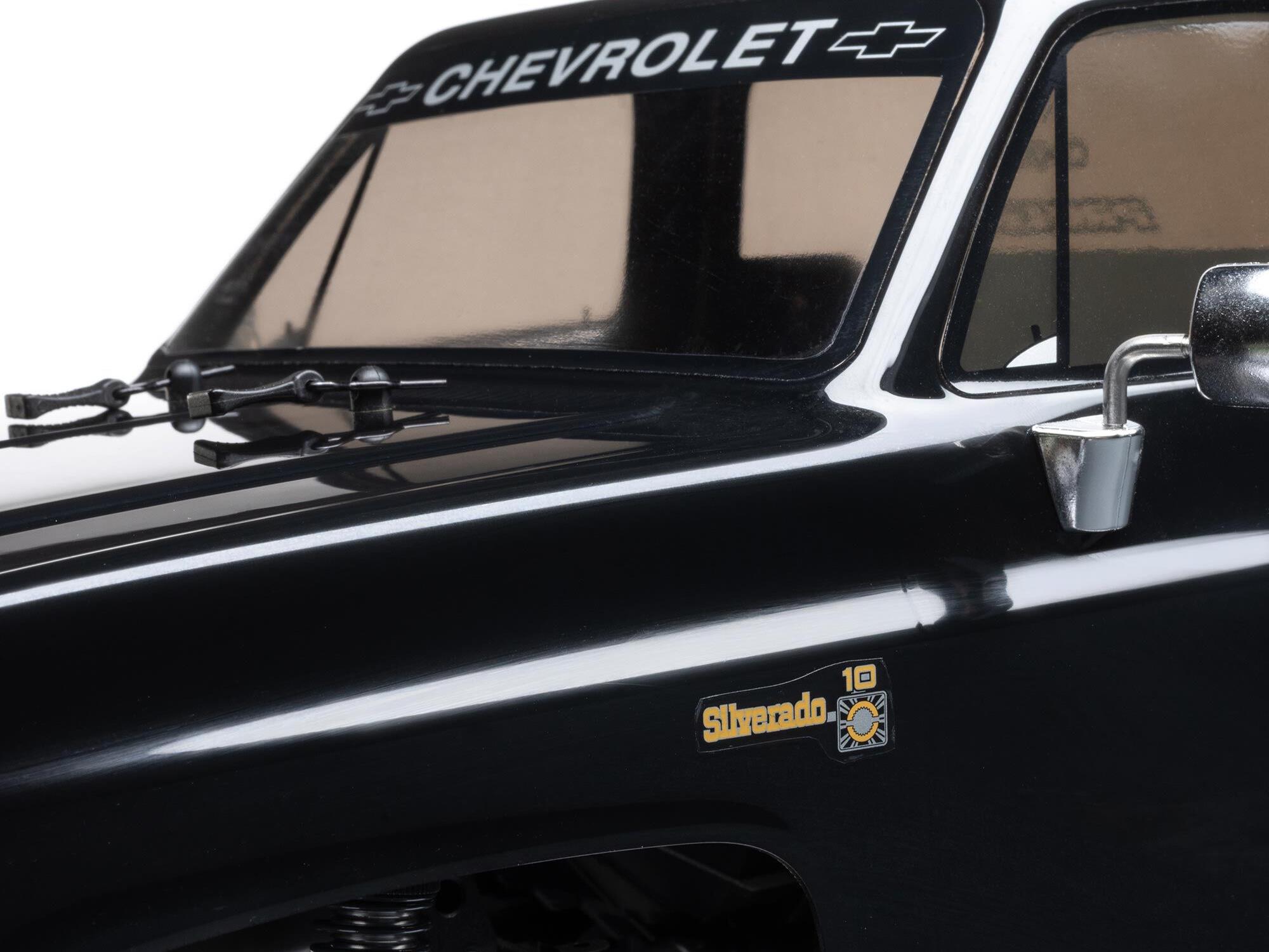 Axial 1/10 SCX10 III Base Camp 1982 Chevy K10 4X4 RTR - Black-23