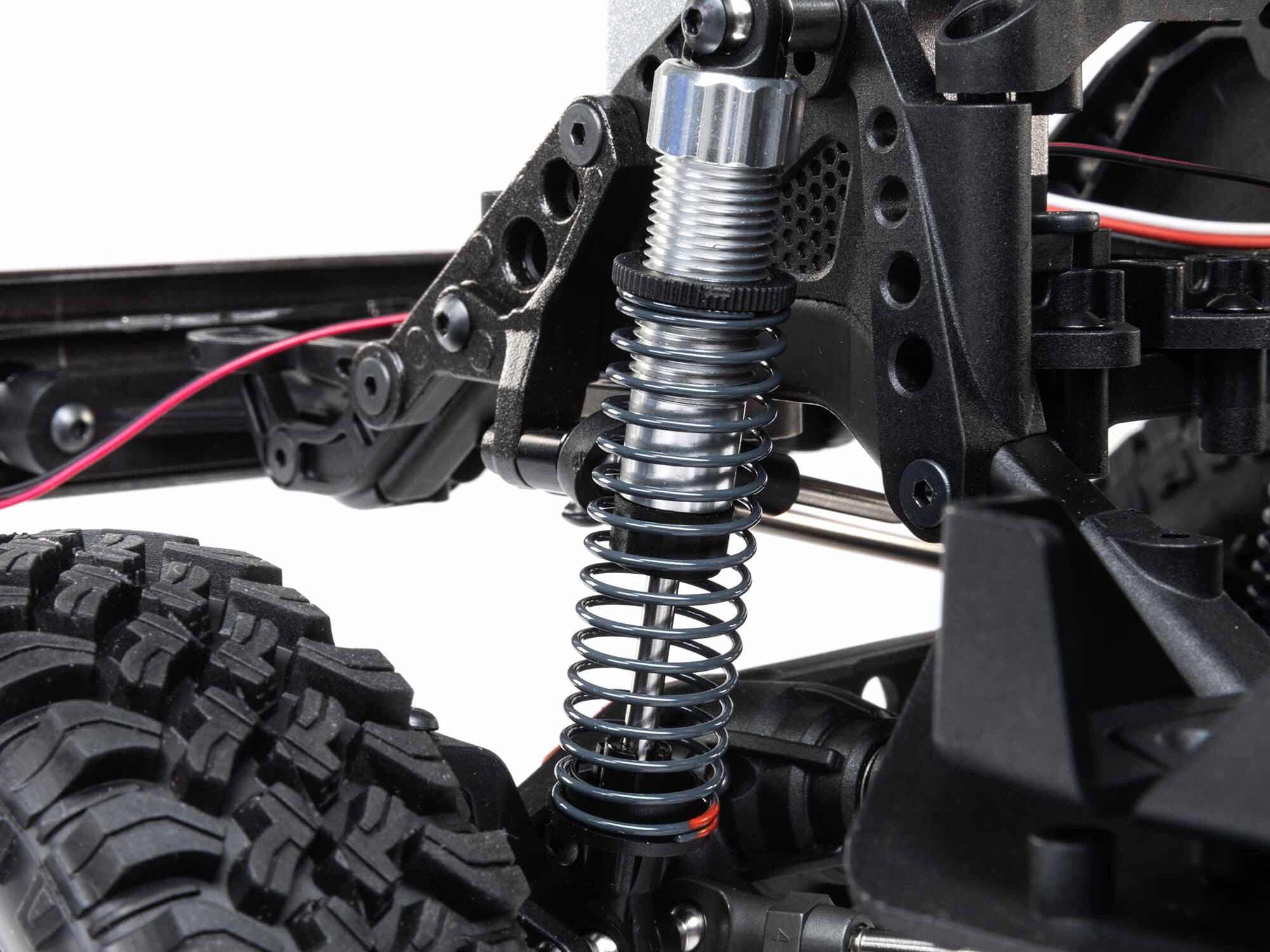 Axial 1/10 SCX10 III Base Camp 1982 Chevy K10 4X4 RTR - Black-24