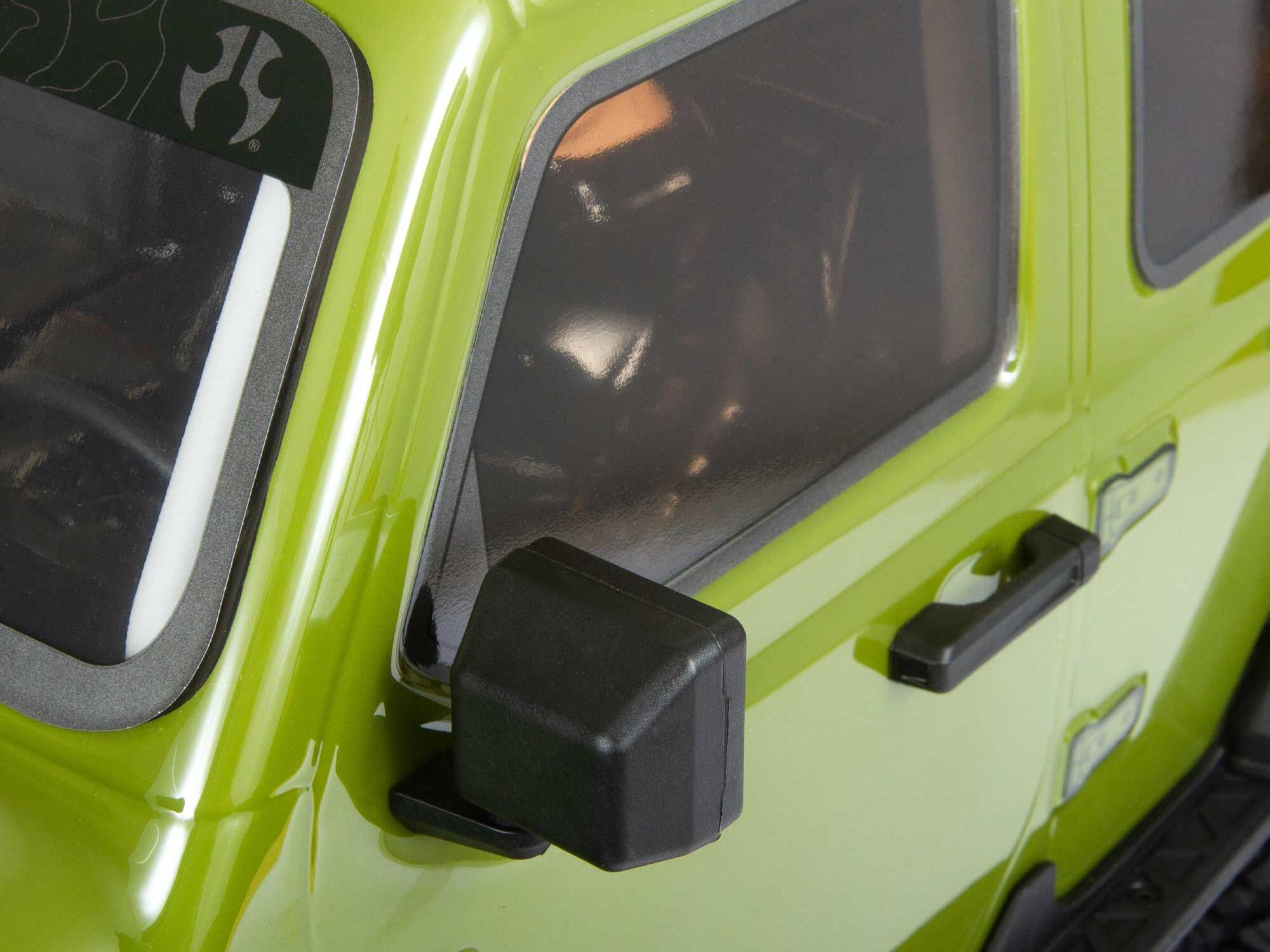 1/6 SCX6 Jeep JLU Wrangler 4WD Rock Crawler RTR Green-11