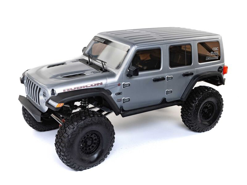 Axial 1/6 SCX6 Jeep JLU Wrangler 4WD Rock Crawler RTR Silver-11