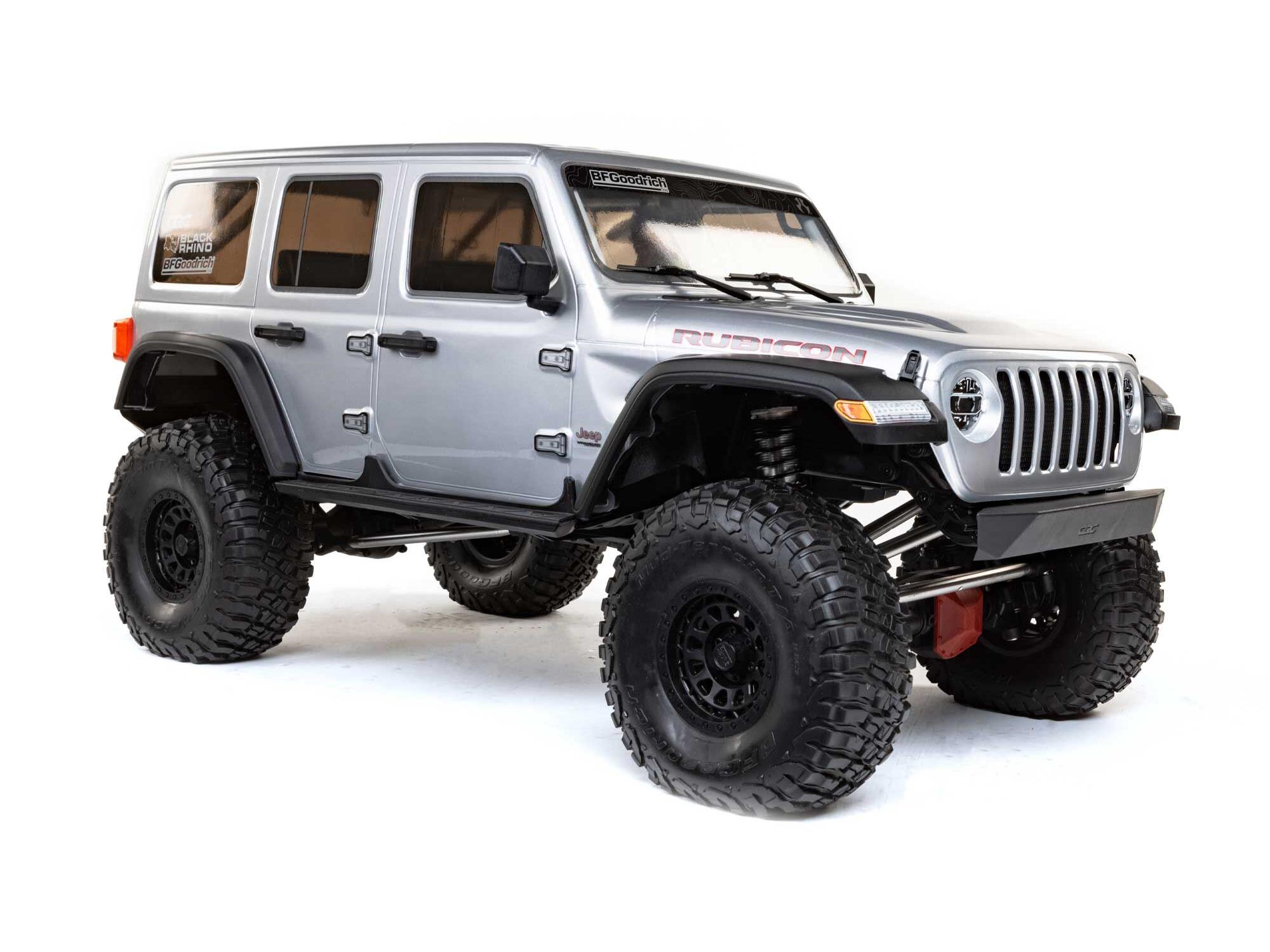 Axial 1/6 SCX6 Jeep JLU Wrangler 4WD Rock Crawler RTR Silver-14