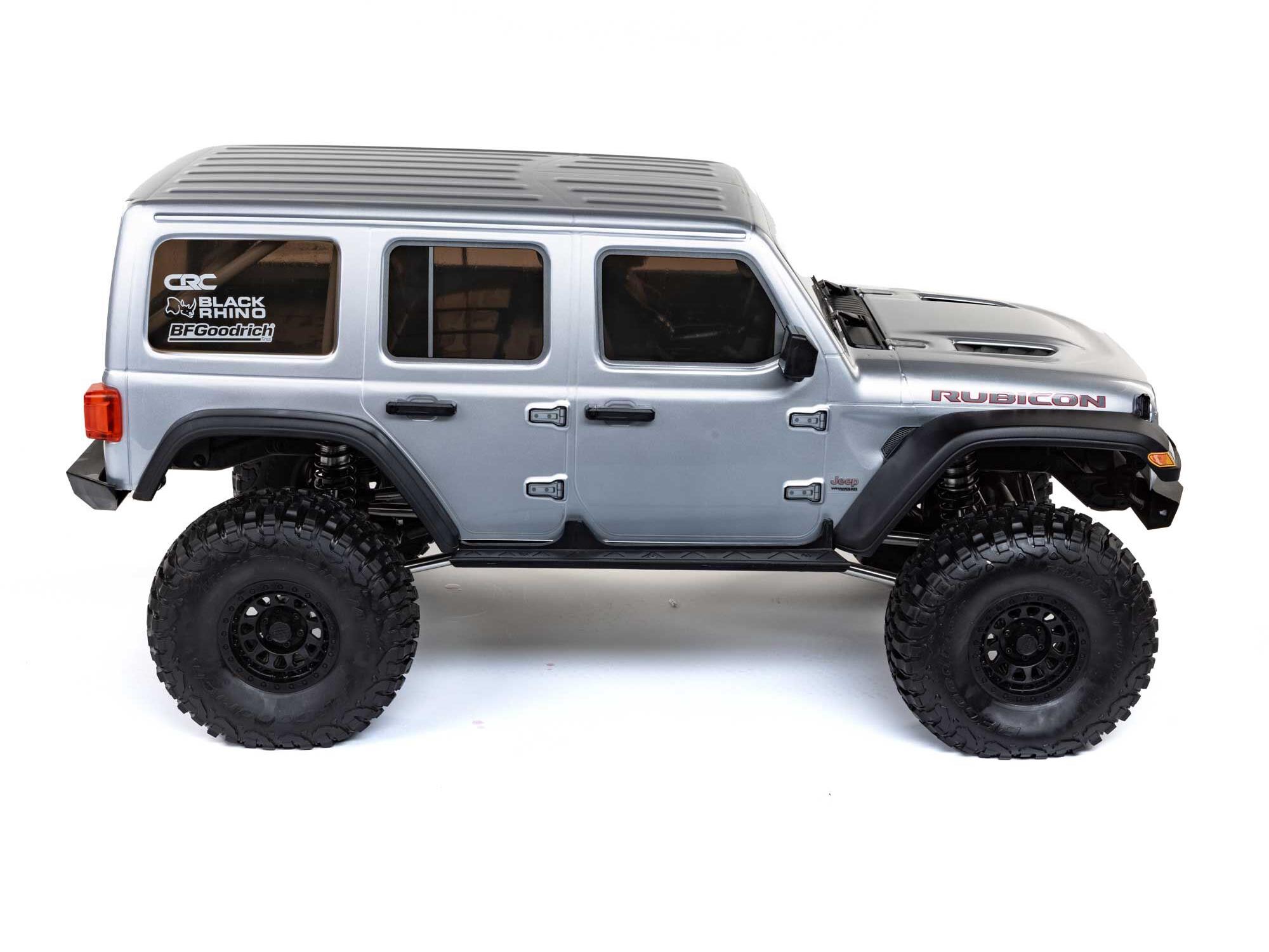 Axial 1/6 SCX6 Jeep JLU Wrangler 4WD Rock Crawler RTR Silver-16