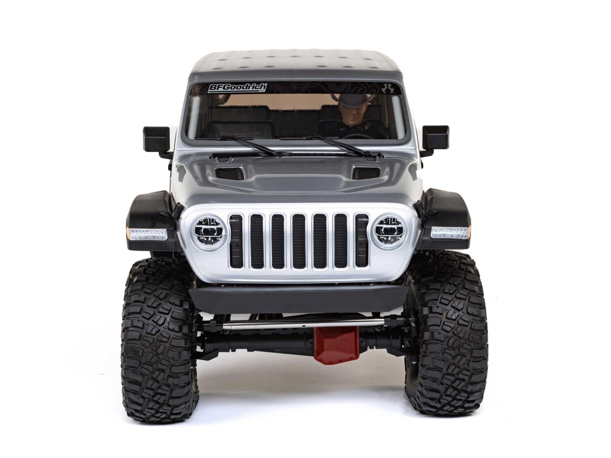 Axial 1/6 SCX6 Jeep JLU Wrangler 4WD Rock Crawler RTR Silver-17