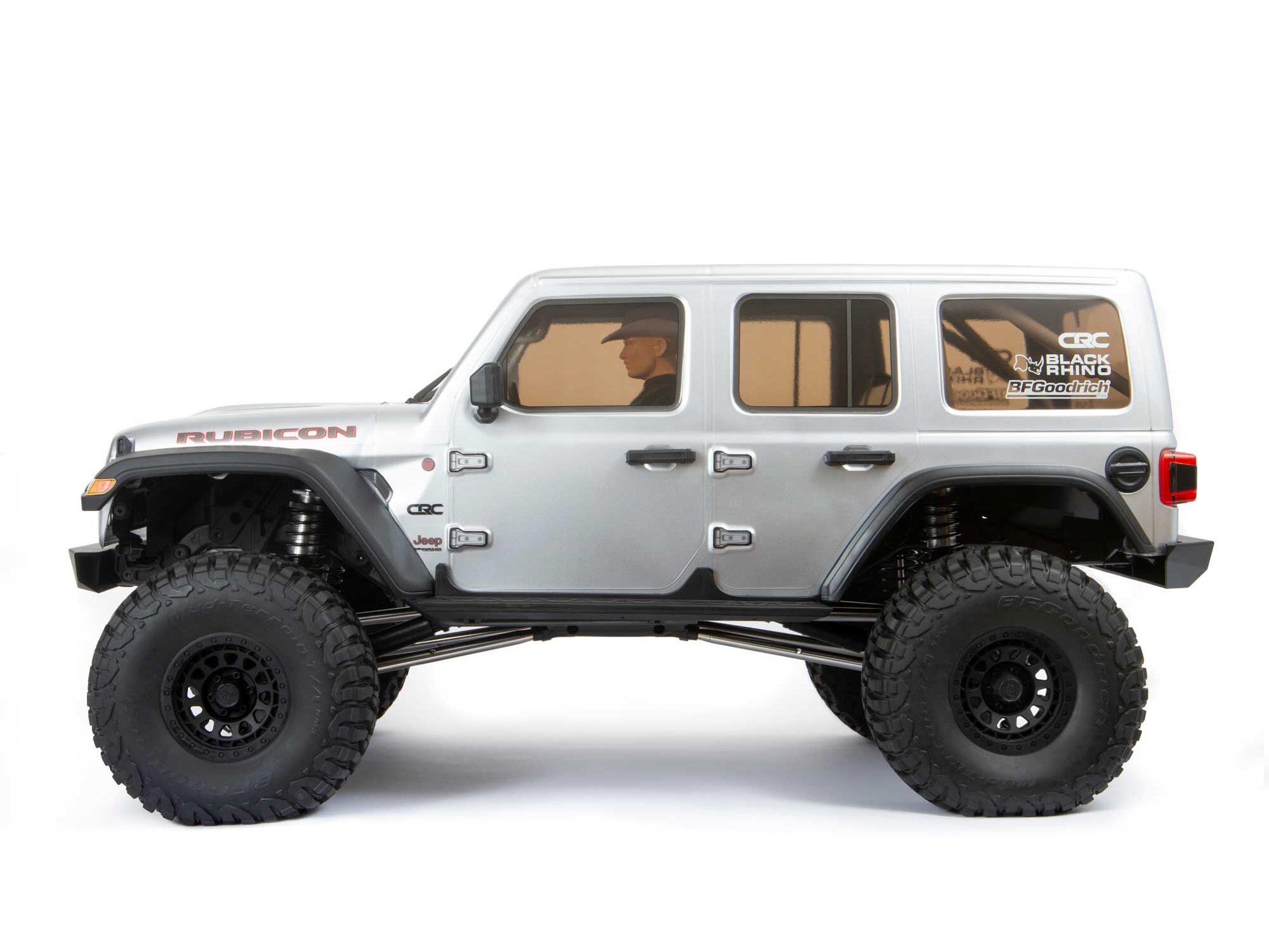Axial 1/6 SCX6 Jeep JLU Wrangler 4WD Rock Crawler RTR Silver-18