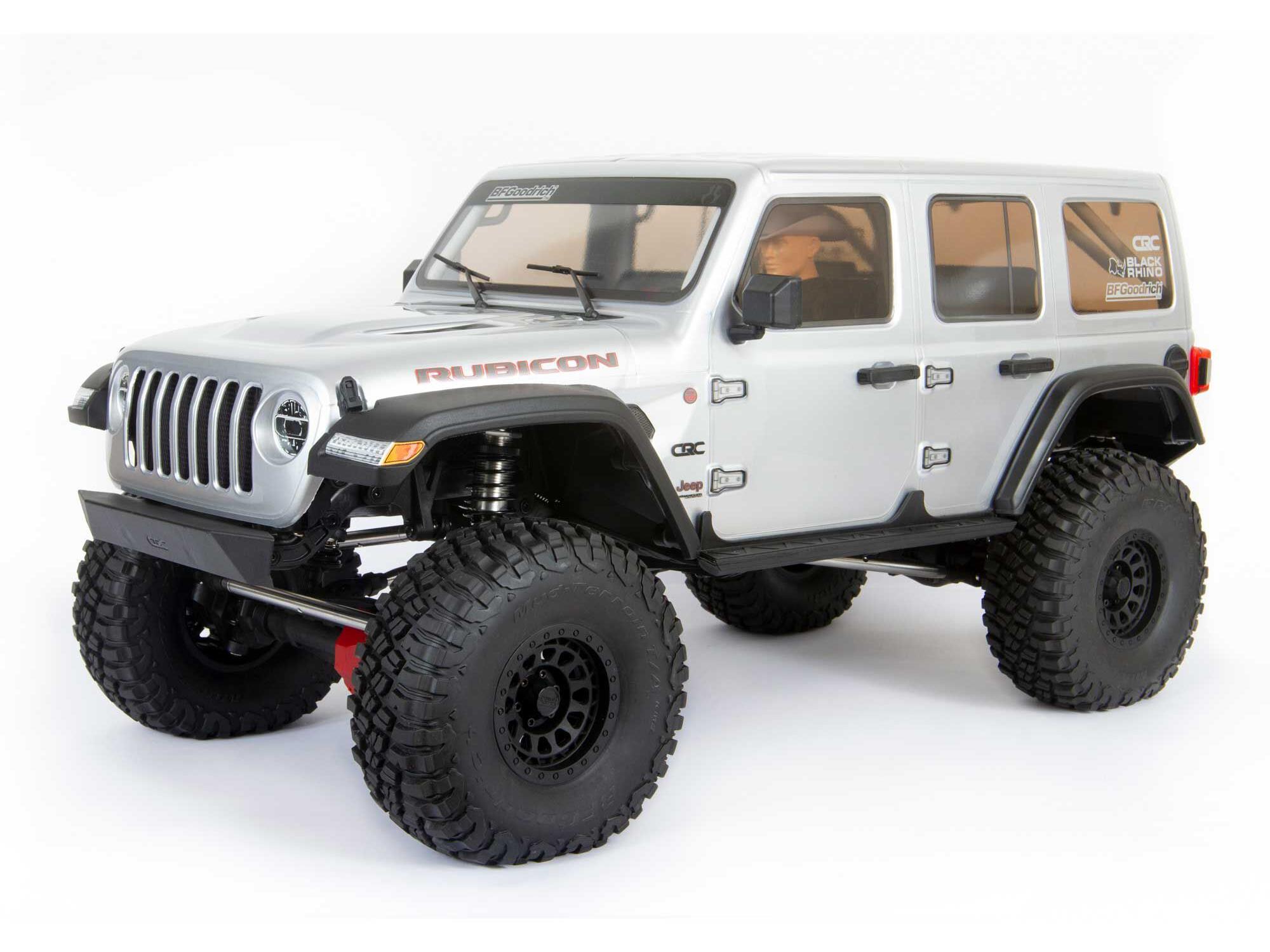 Axial 1/6 SCX6 Jeep JLU Wrangler 4WD Rock Crawler RTR Silver-19