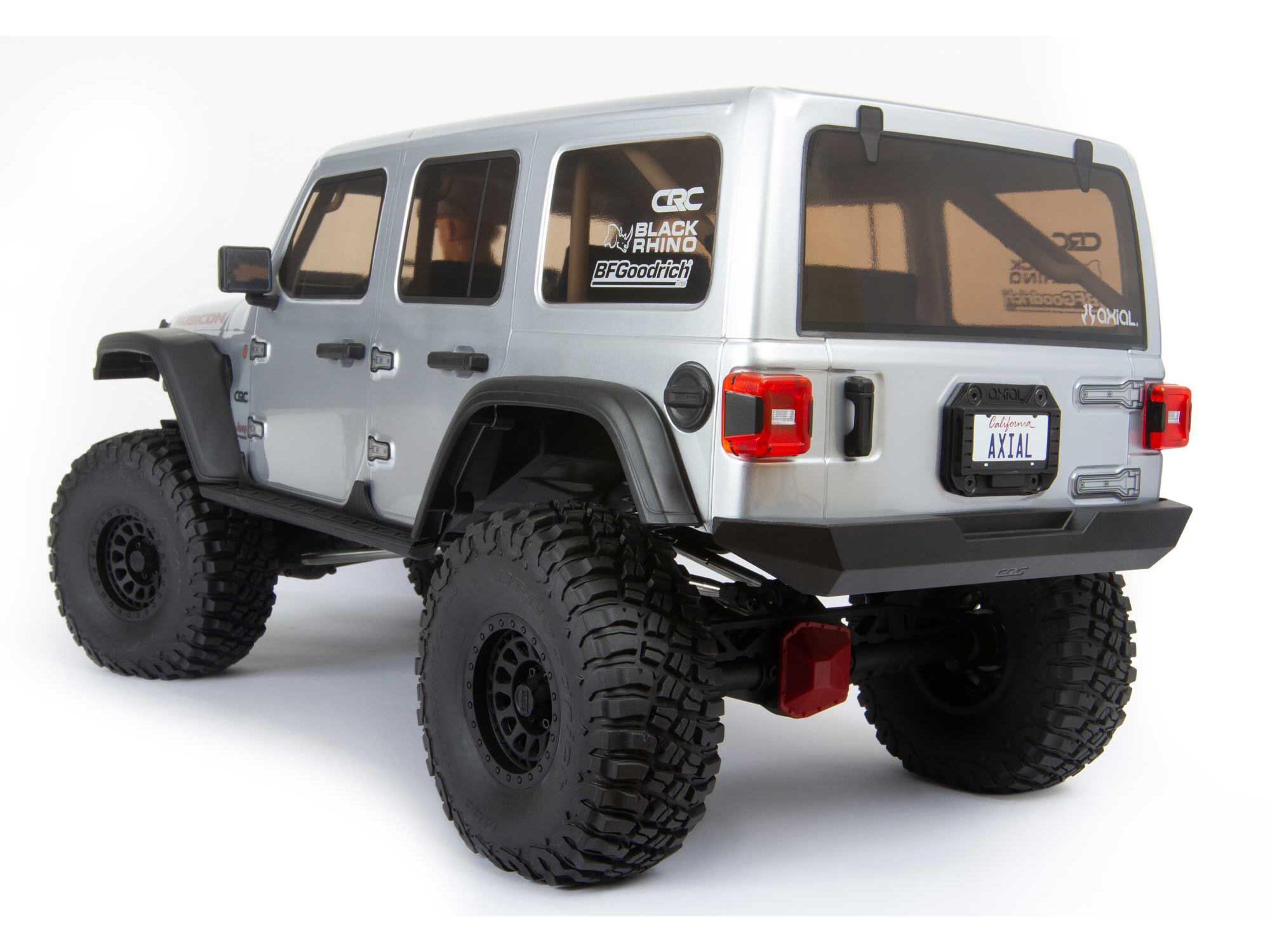 Axial 1/6 SCX6 Jeep JLU Wrangler 4WD Rock Crawler RTR Silver-20