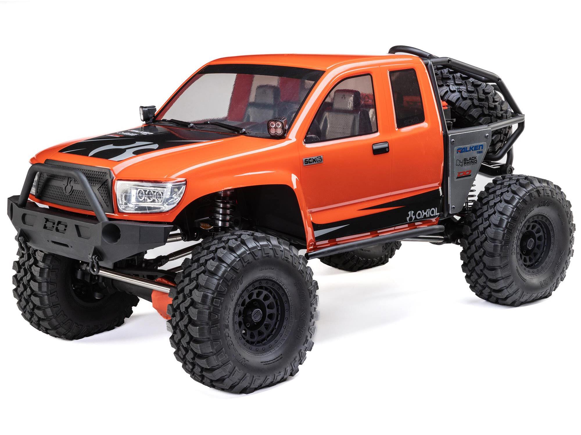 Axial 1/6 SCX6 Trail Honcho 4WD Rock Crawler RTR Red-12