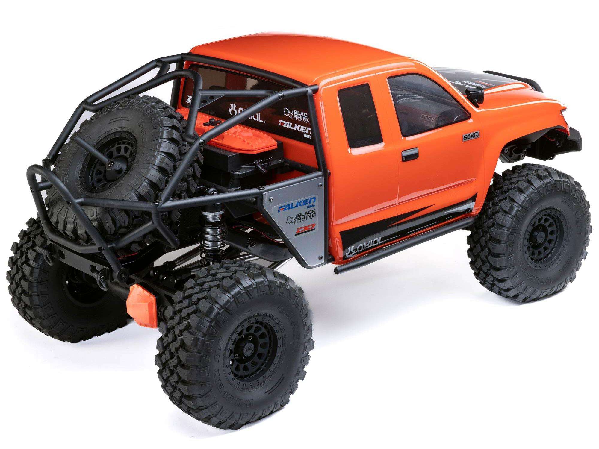 Axial 1/6 SCX6 Trail Honcho 4WD Rock Crawler RTR Red-14