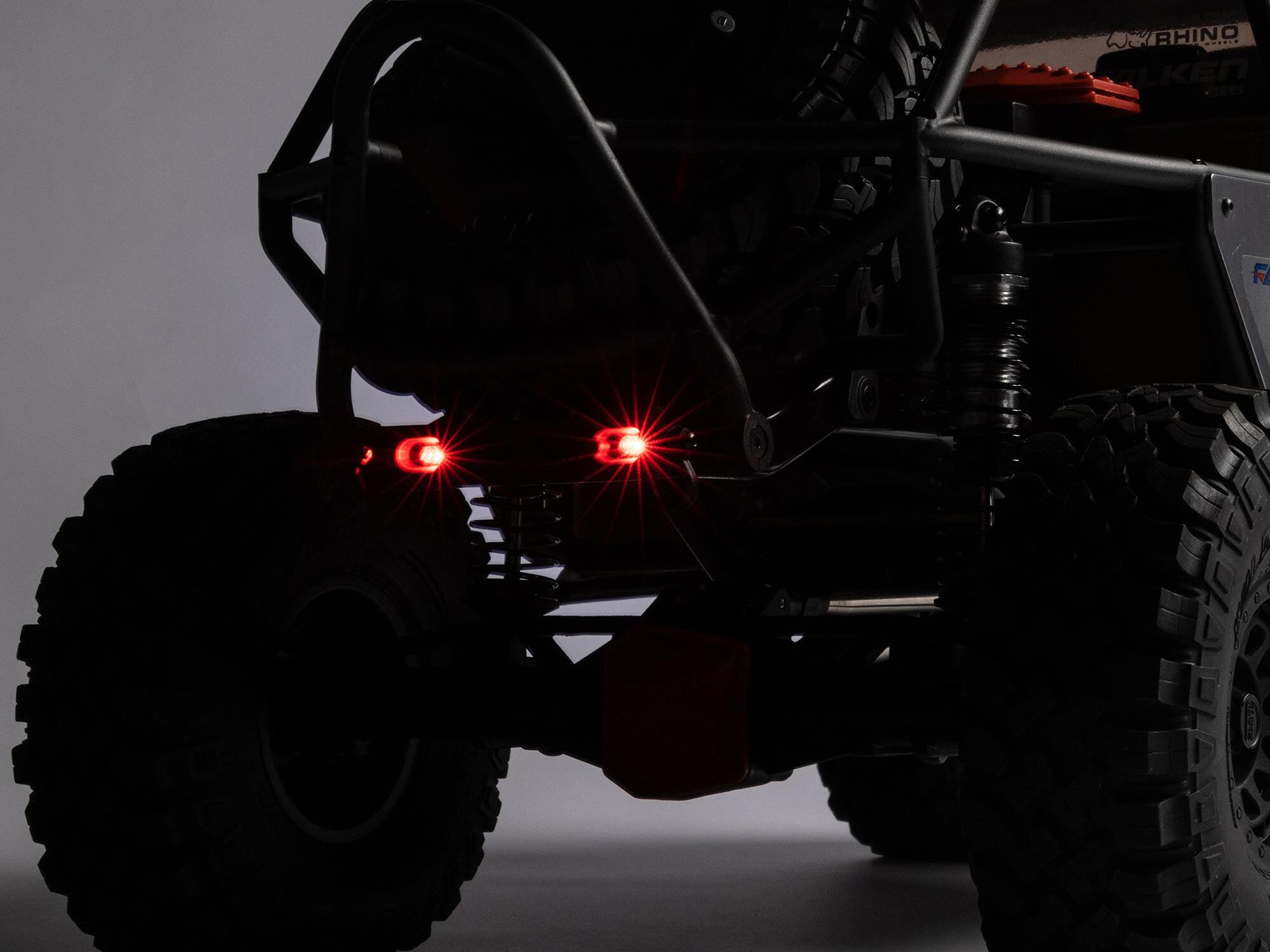 Axial 1/6 SCX6 Trail Honcho 4WD Rock Crawler RTR Red-26