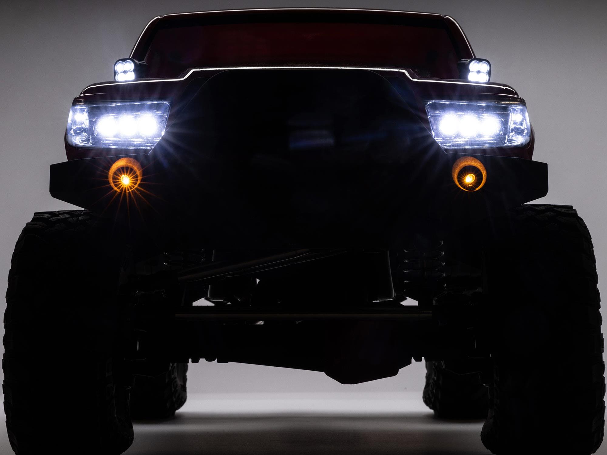 Axial 1/6 SCX6 Trail Honcho 4WD Rock Crawler RTR Red-29