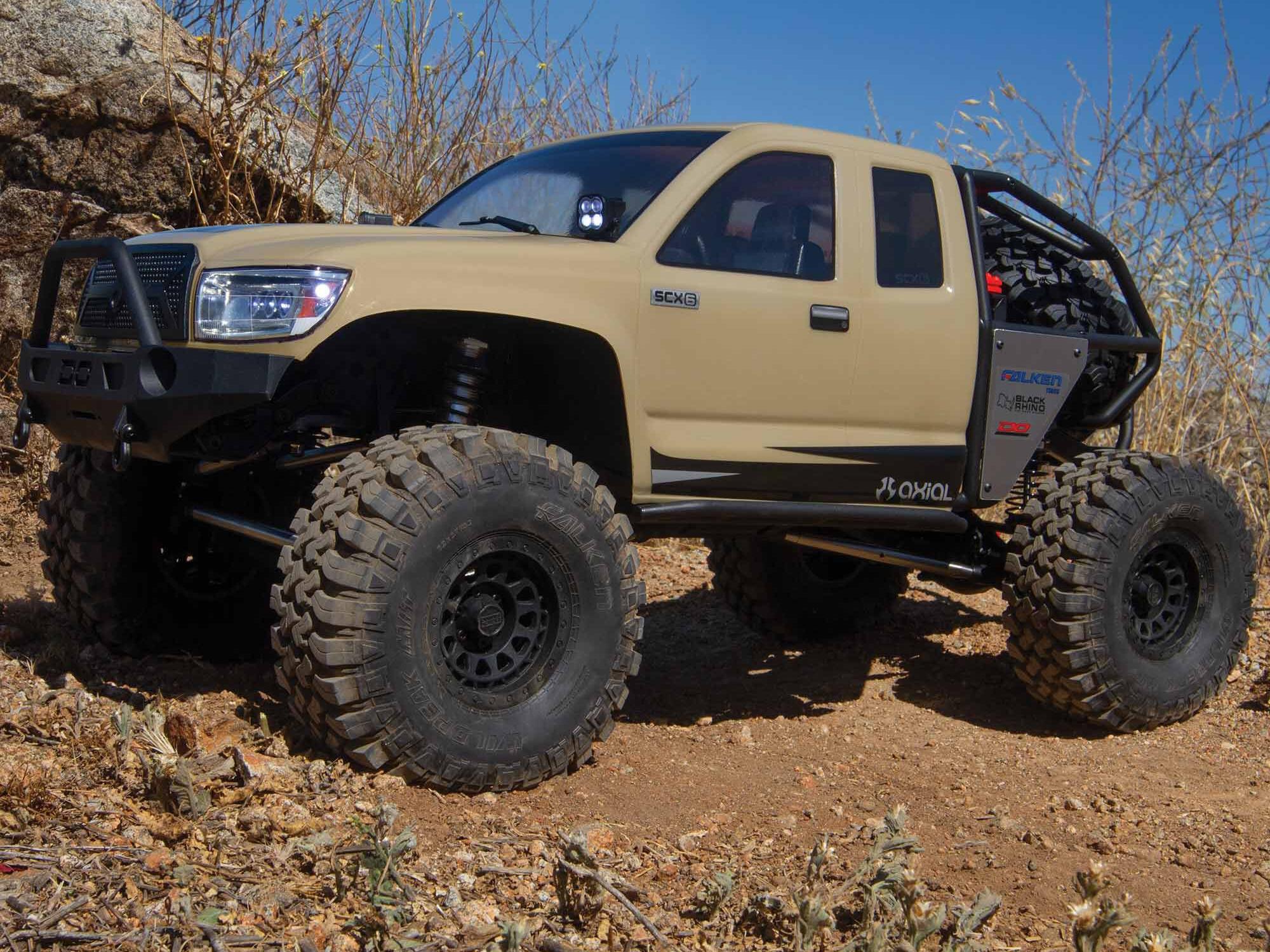 1/6 SCX6 Trail Honcho 4WD Rock Crawler RTR Sand-20