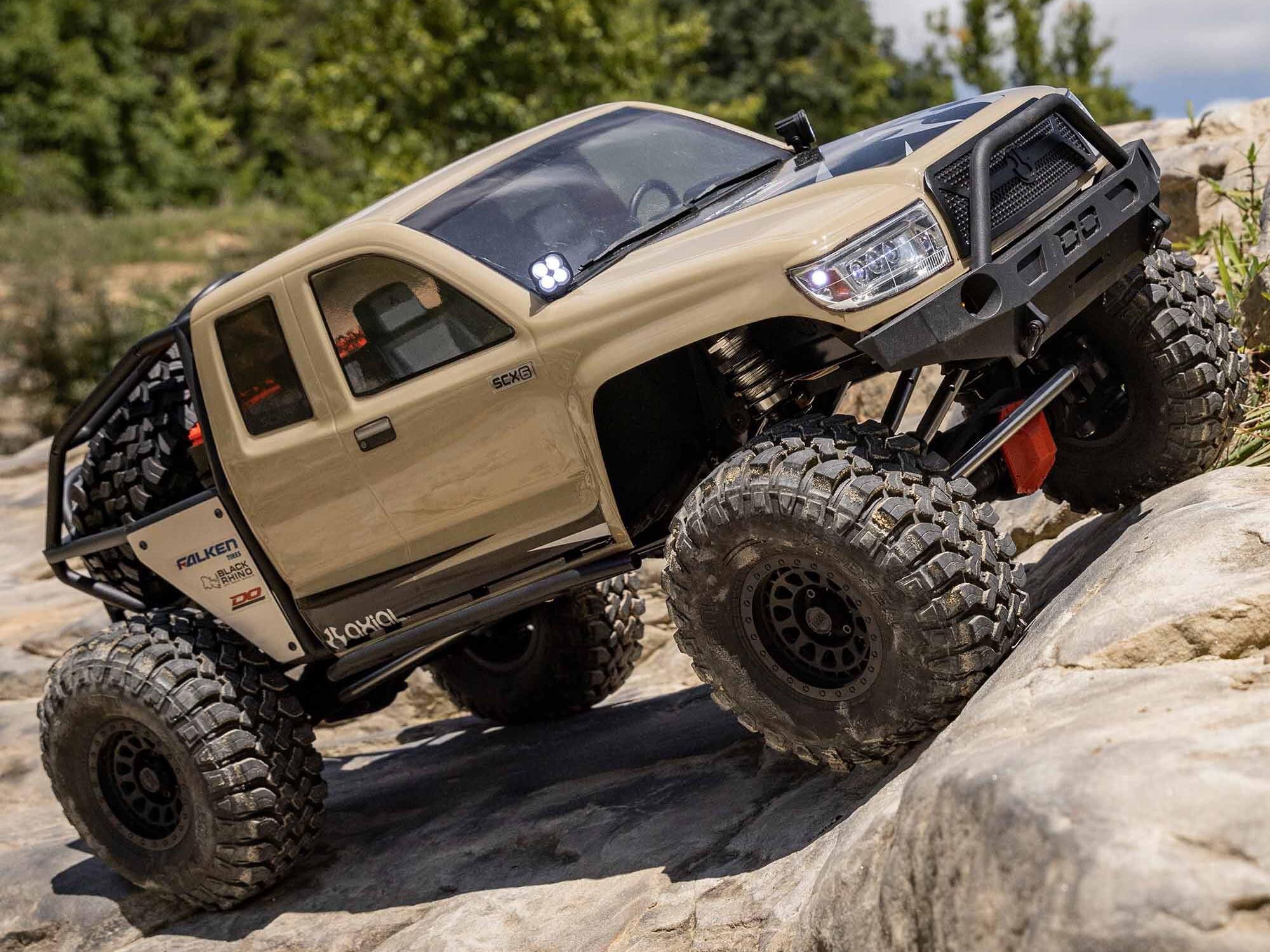 1/6 SCX6 Trail Honcho 4WD Rock Crawler RTR Sand-22