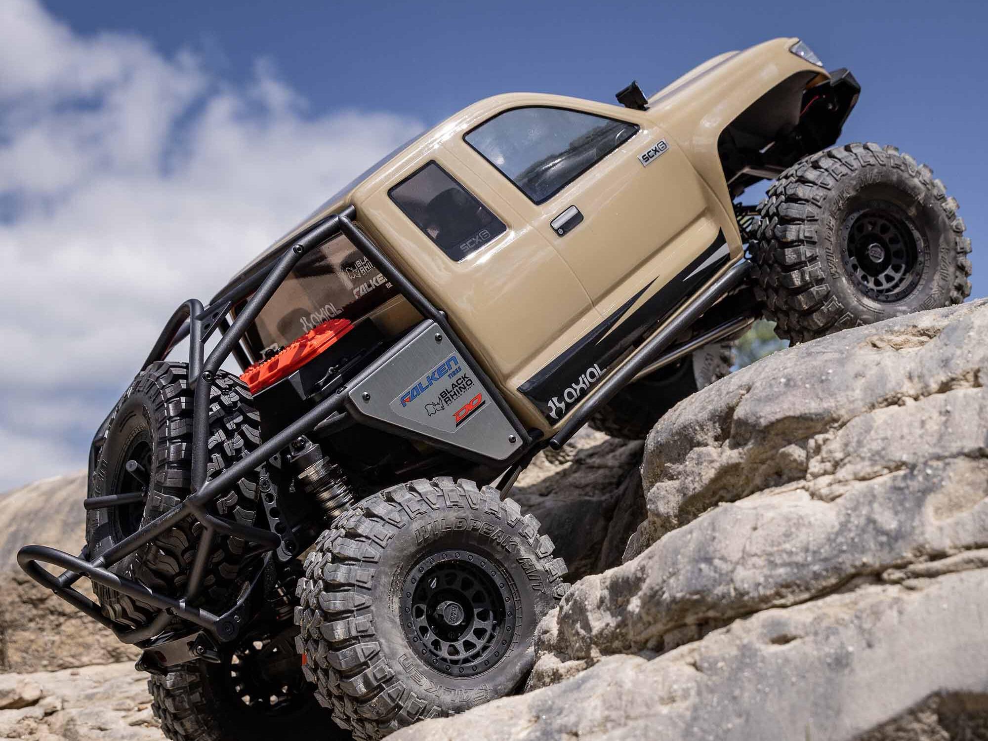 1/6 SCX6 Trail Honcho 4WD Rock Crawler RTR Sand-24